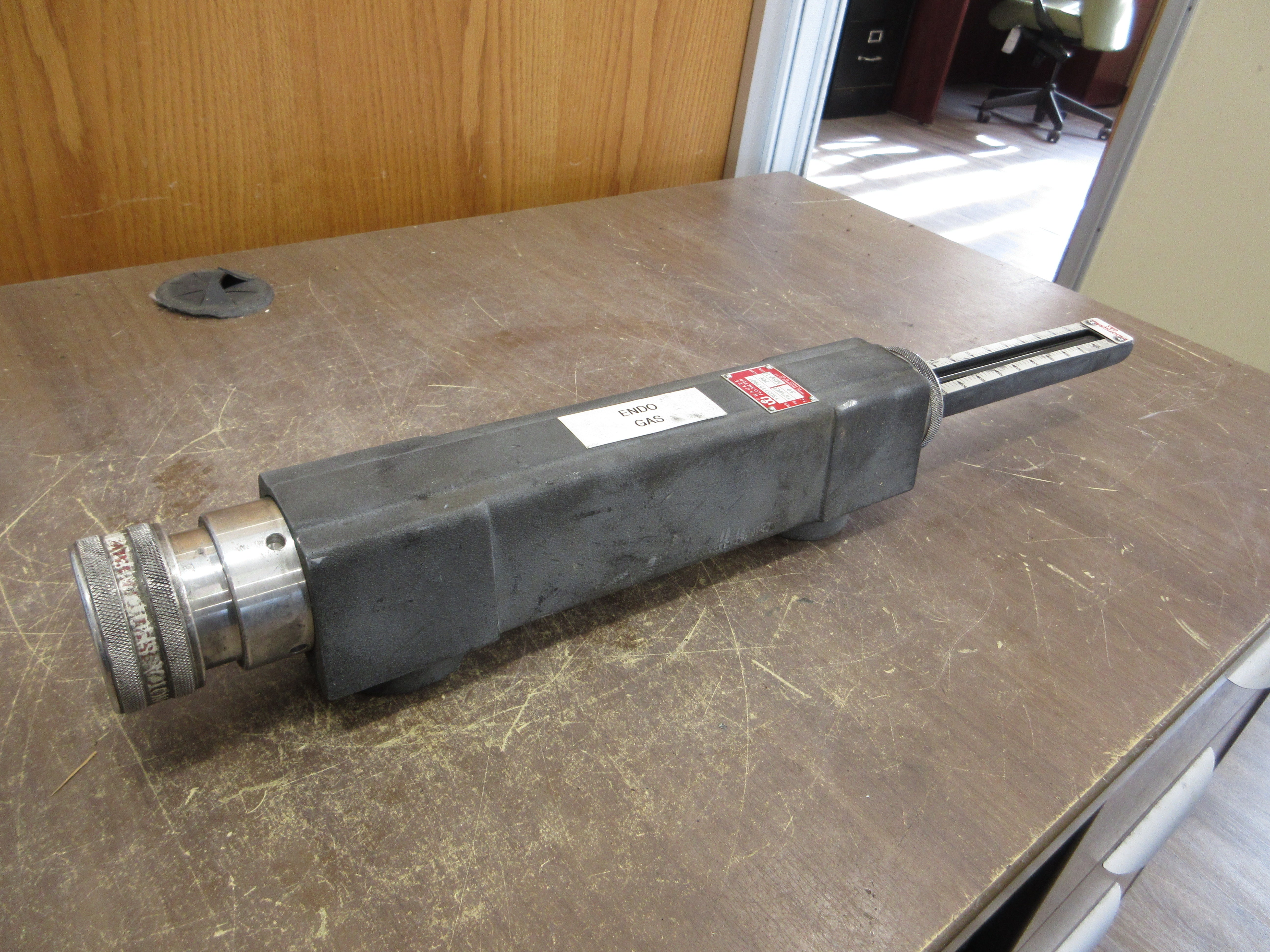 Waukee Endothermic Gas Flo-Meter MSV-10 SG: 0.59 PR: 18" WCG Temp: 70°F Used