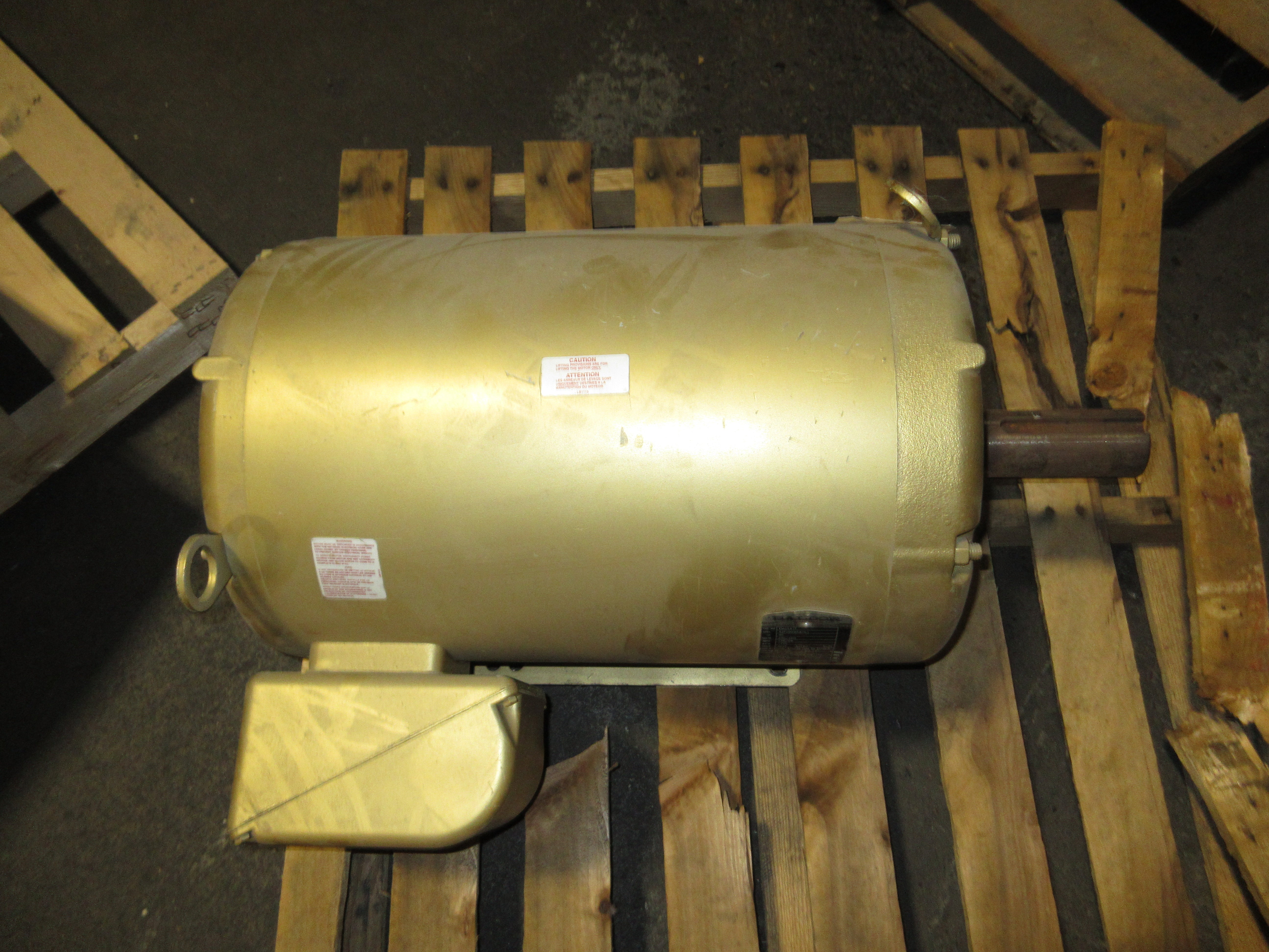 Baldor Motor EM2547T 60HP 1800RPM 230/460V 136/68A 3Ph 60Hz Frame: 364T Used