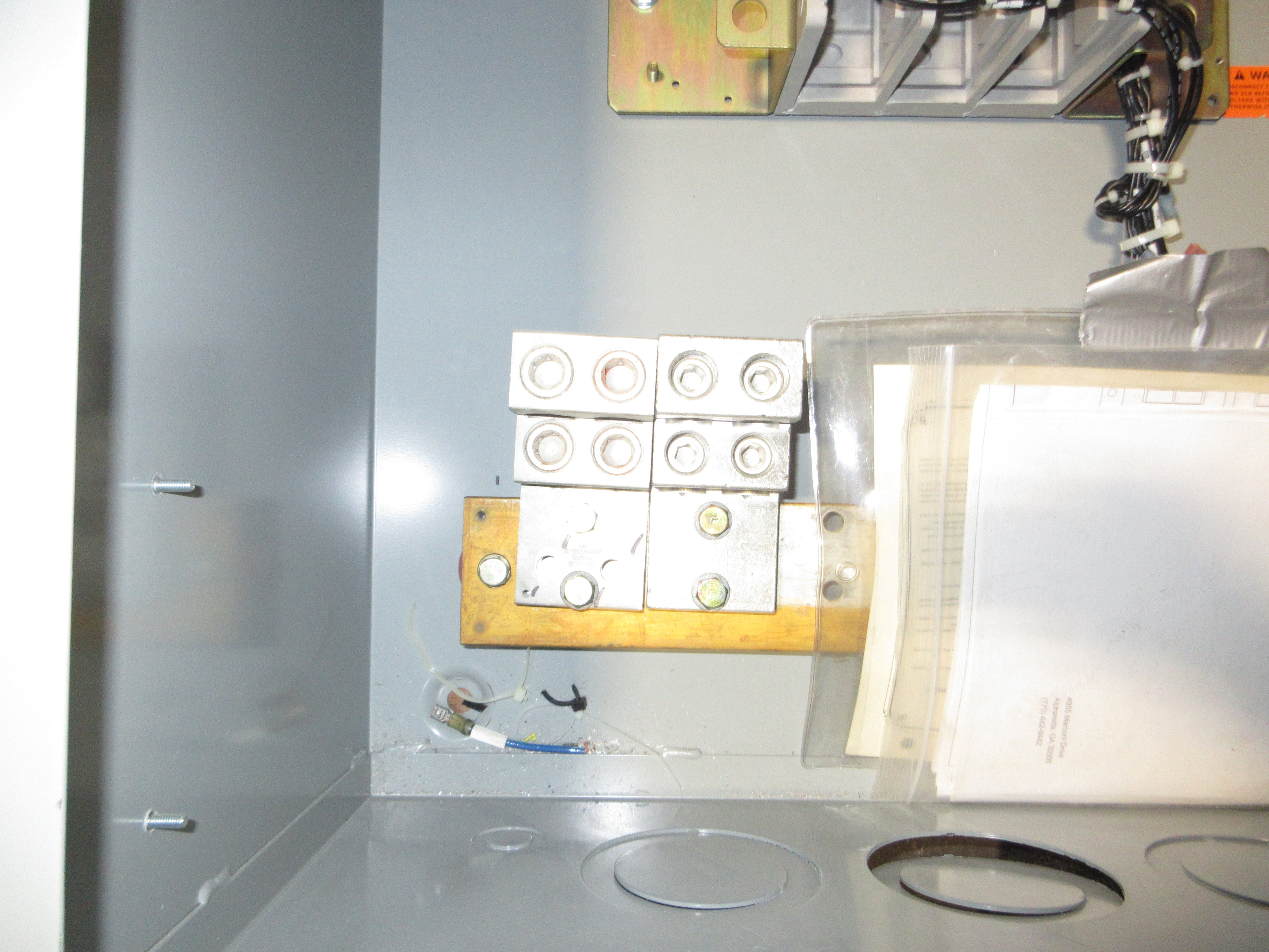 CAT Automatic Transfer Switch CTG 400A 277/480V 3Ph 60Hz Used