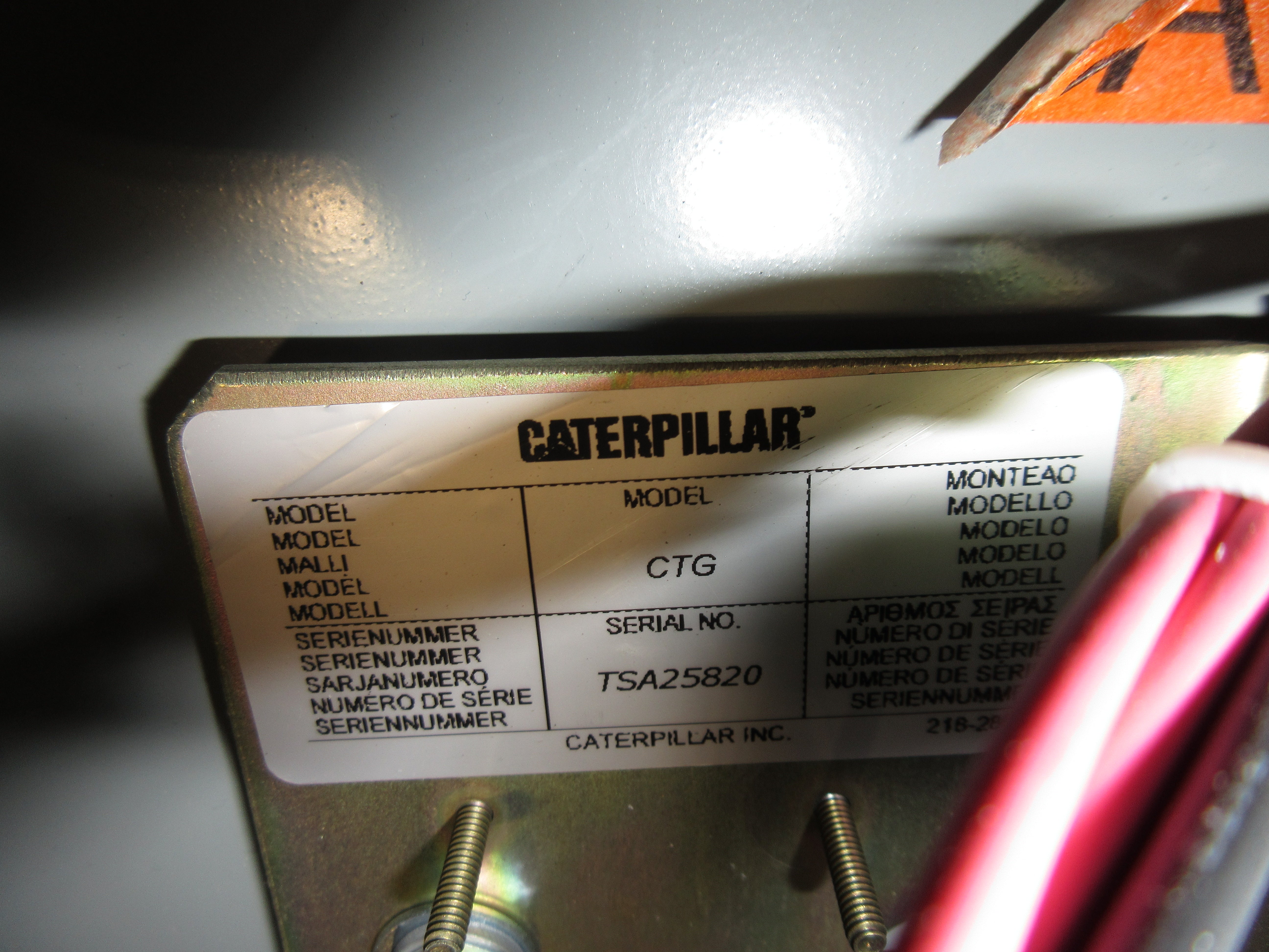 CAT Automatic Transfer Switch CTG 400A 277/480V 3Ph 60Hz Used