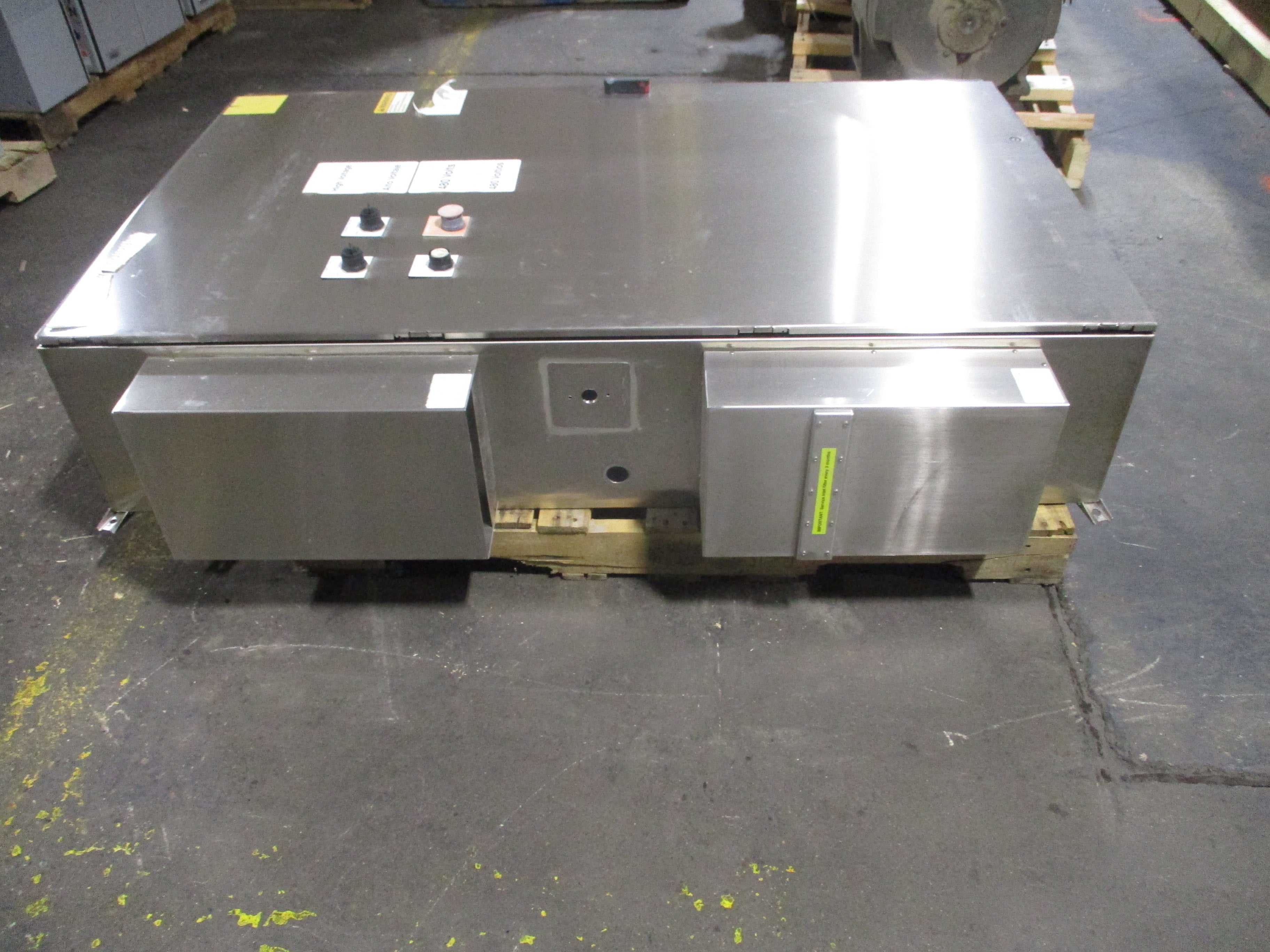 Select Technologies Stainless Steel Enclosure Size: 60"X38"X12" Used
