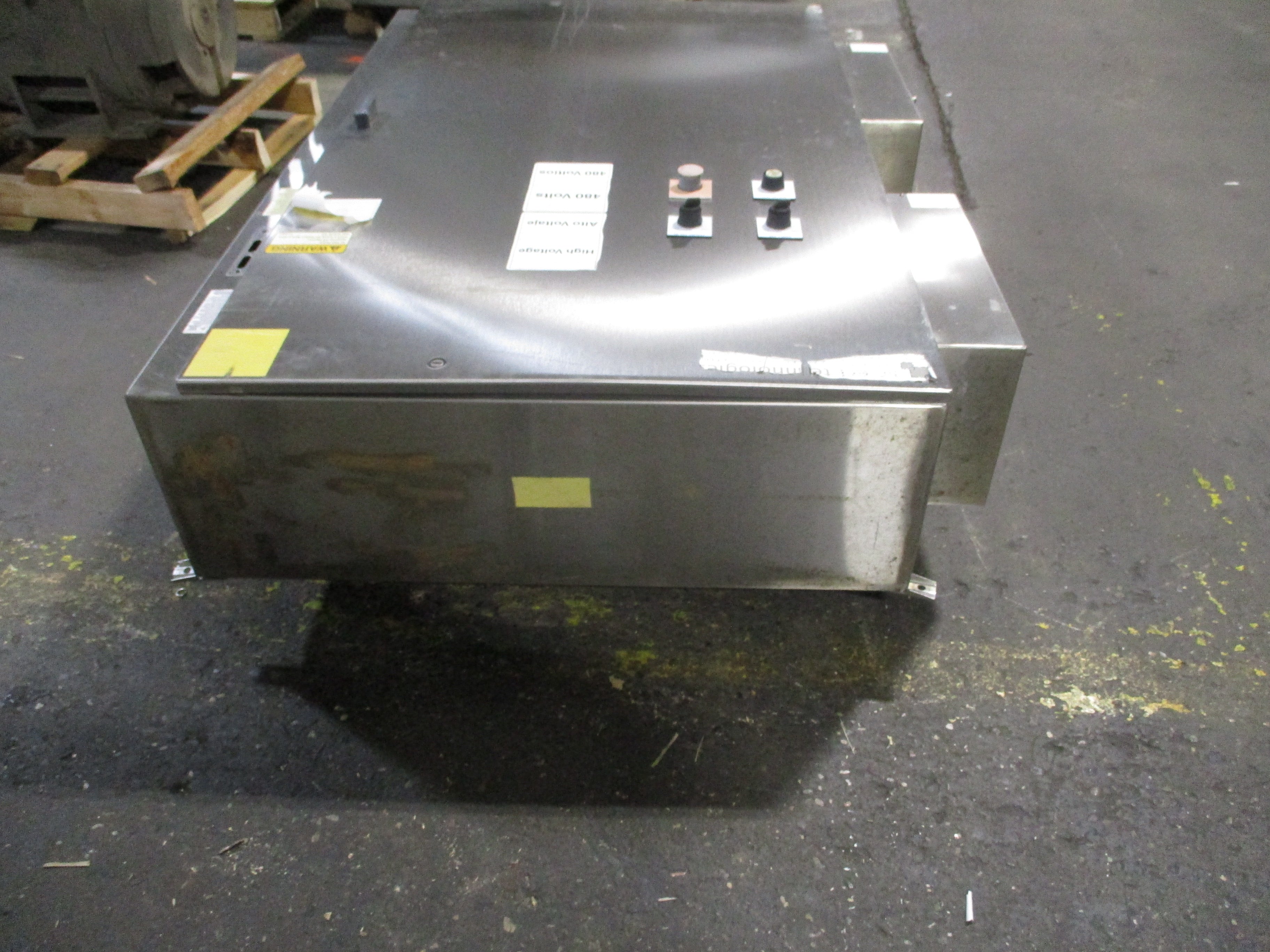 Select Technologies Stainless Steel Enclosure Size: 60"X38"X12" Used