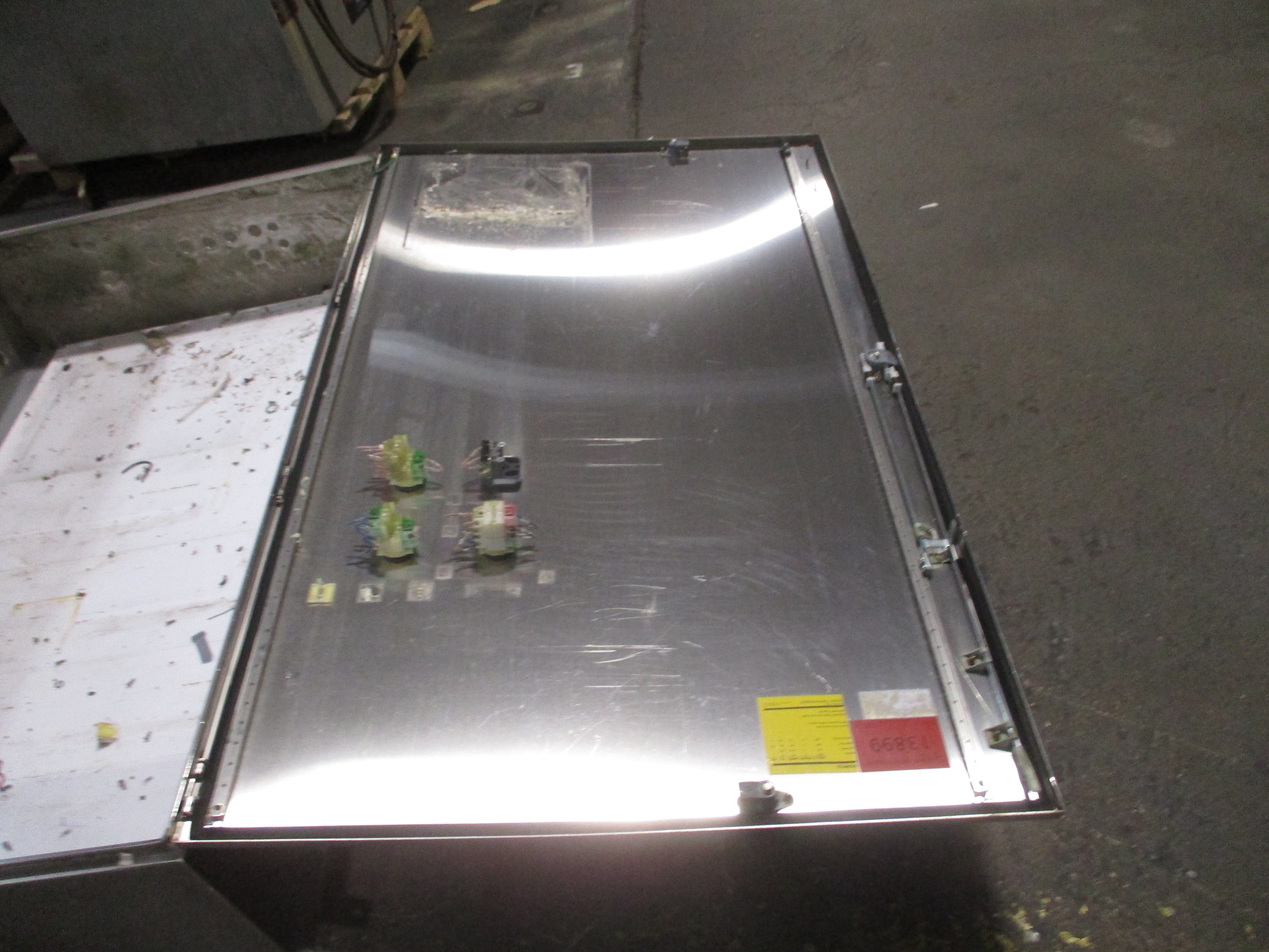Select Technologies Stainless Steel Enclosure Size: 60"X38"X12" Used