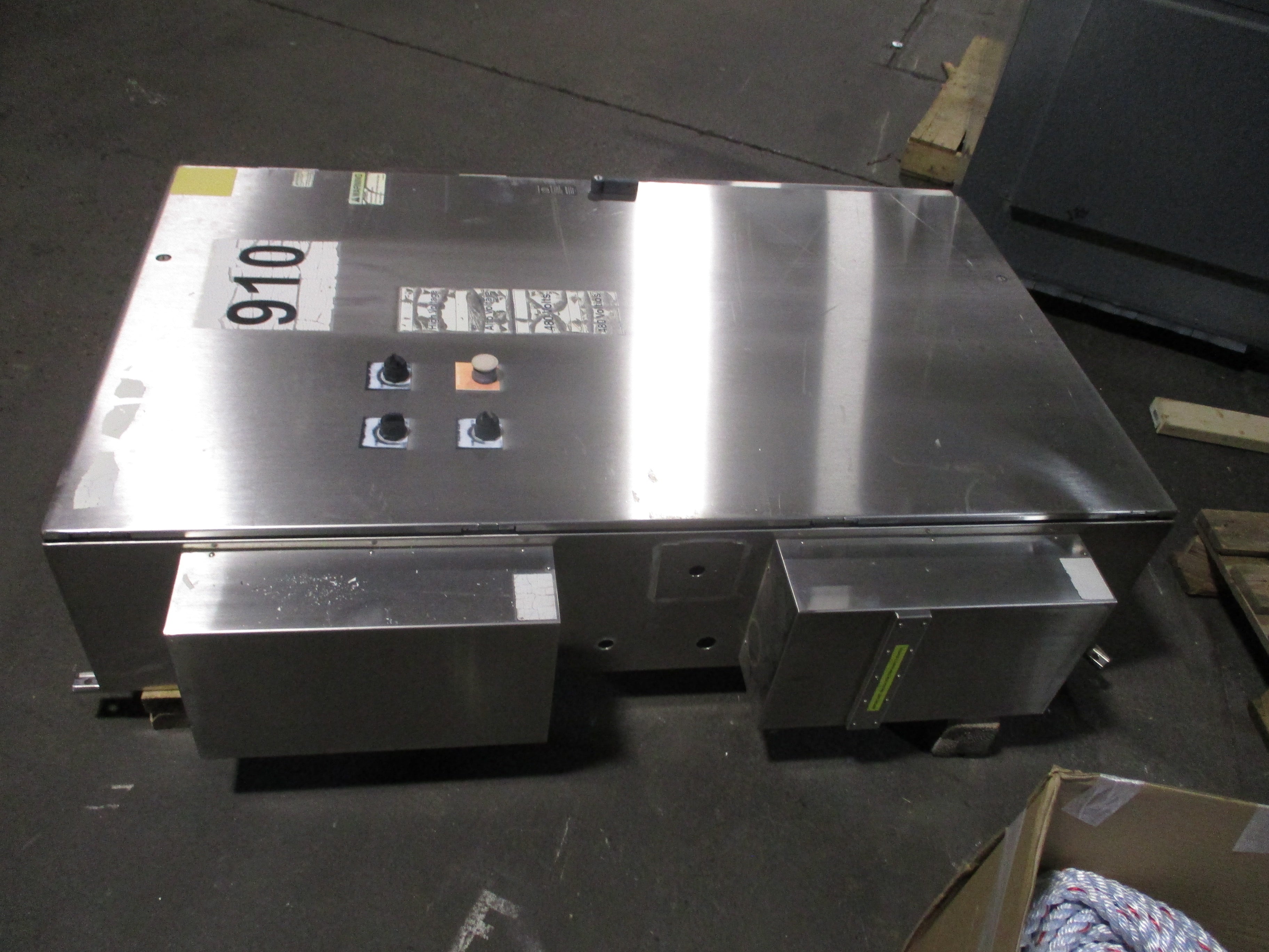 Select Technologies Stainless Steel Enclosure Size: 60"X38"X12" Used