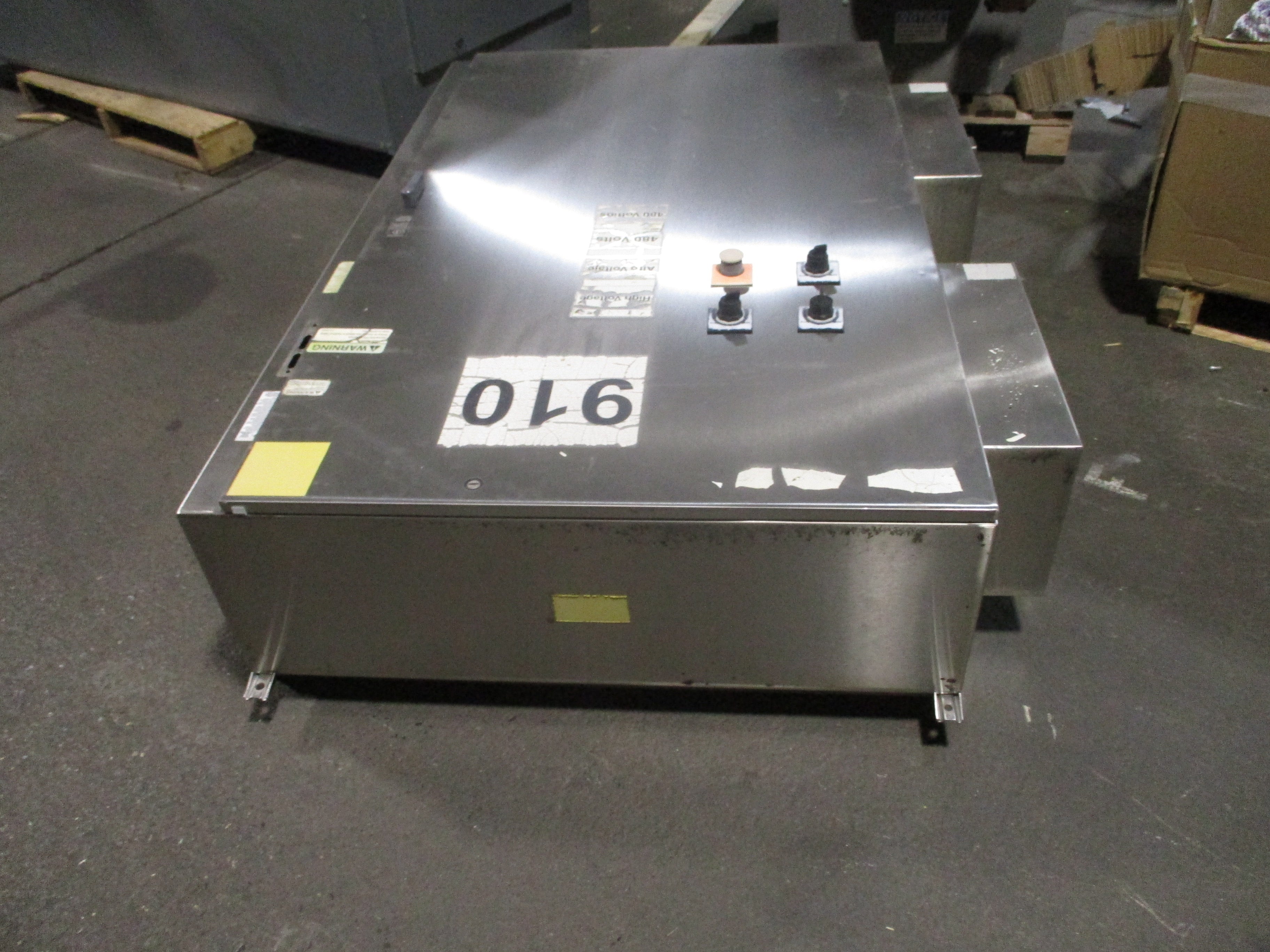 Select Technologies Stainless Steel Enclosure Size: 60"X38"X12" Used