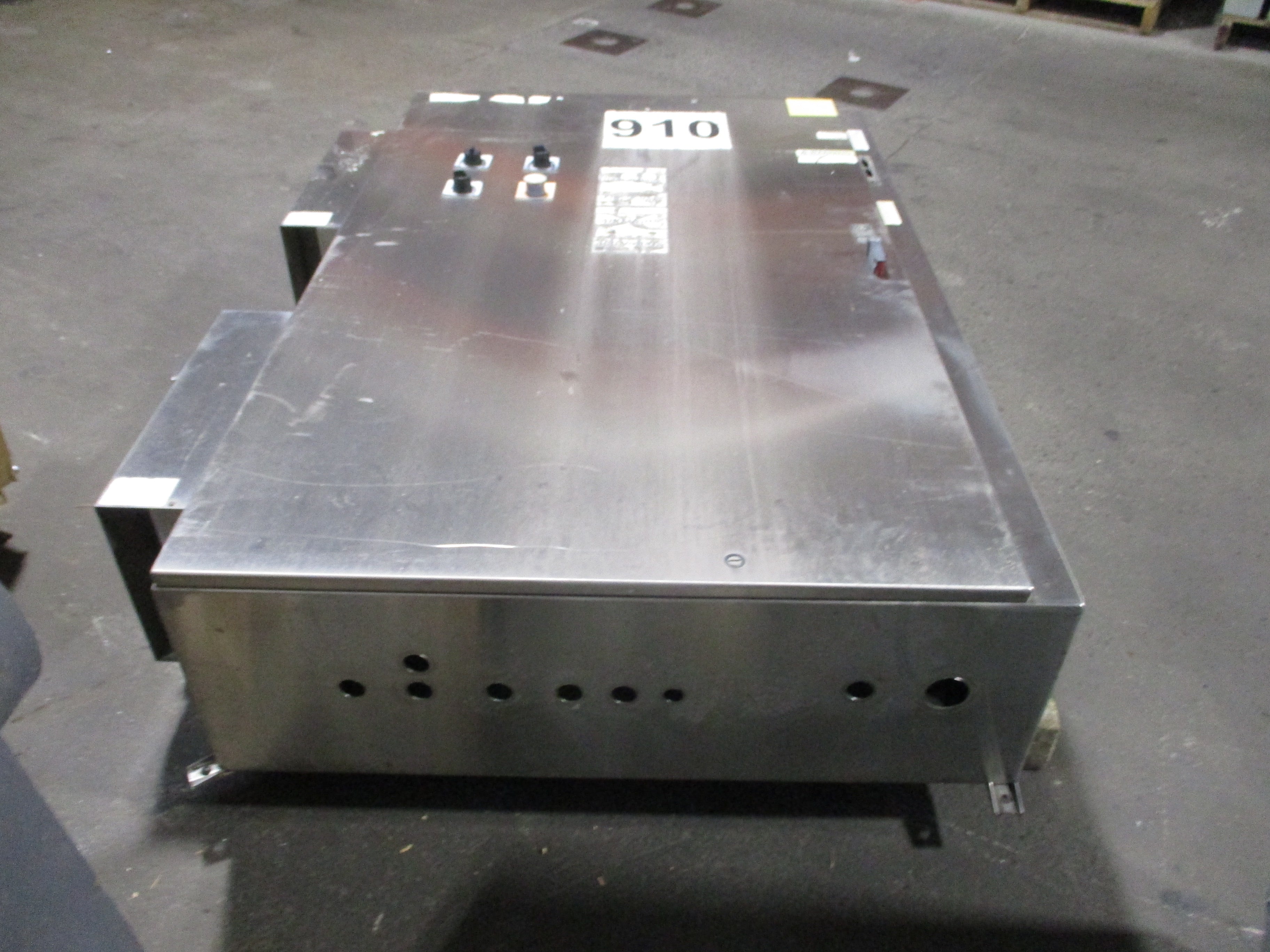 Select Technologies Stainless Steel Enclosure Size: 60"X38"X12" Used