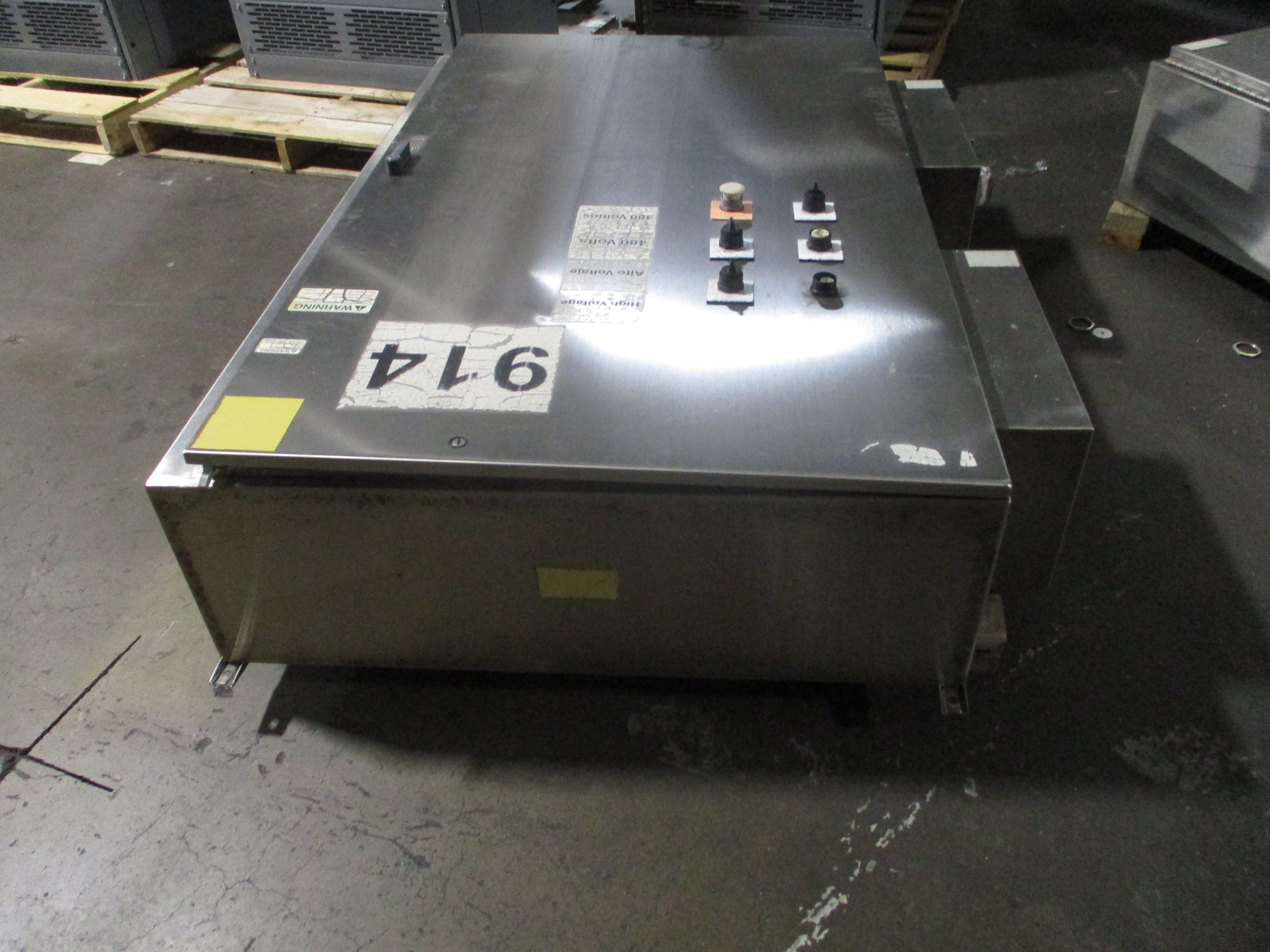 Select Technologies Stainless Steel Enclosure Size: 60"X38"X12" Used