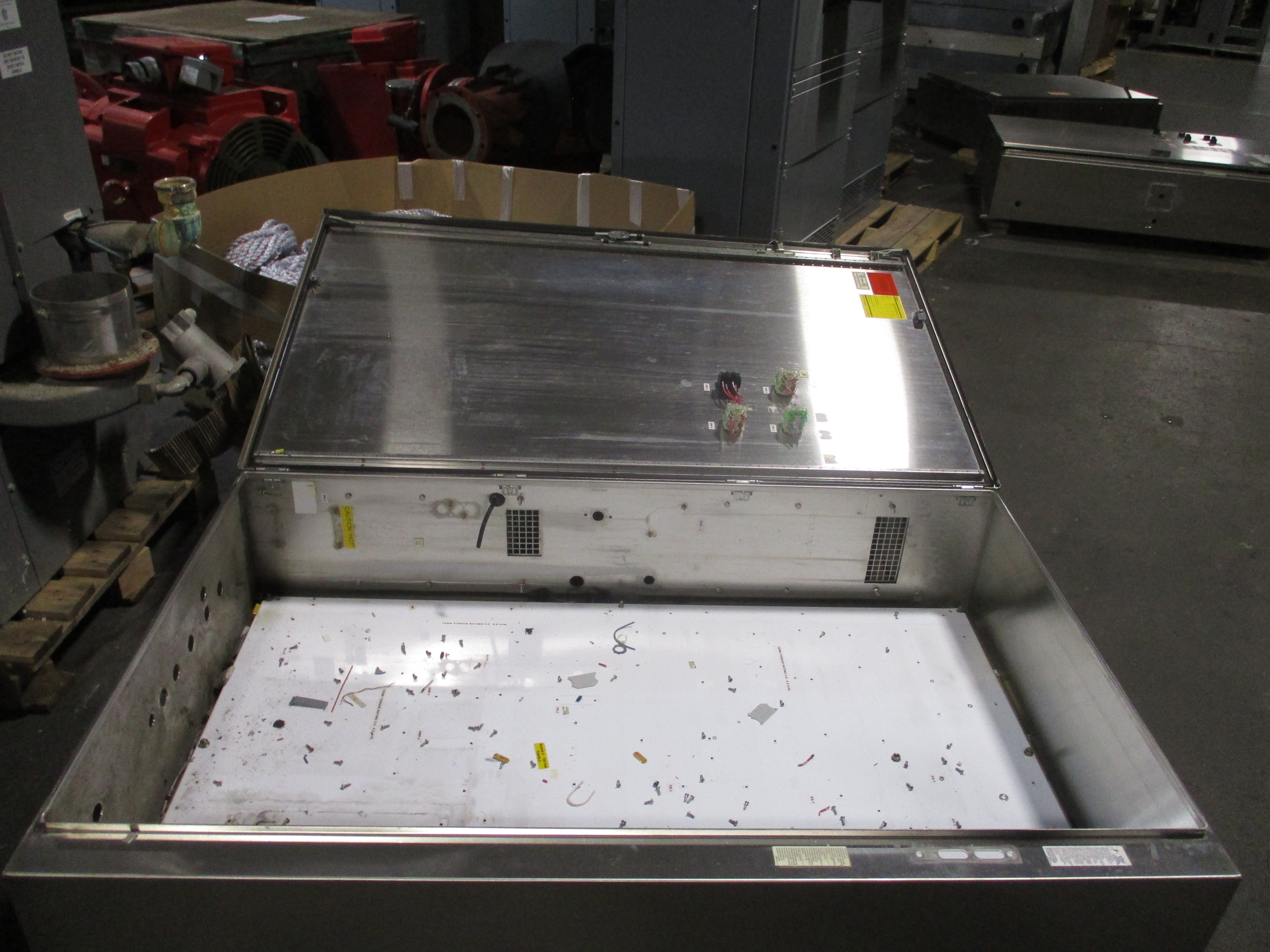 Select Technologies Stainless Steel Enclosure Size: 60"X38"X12" Used