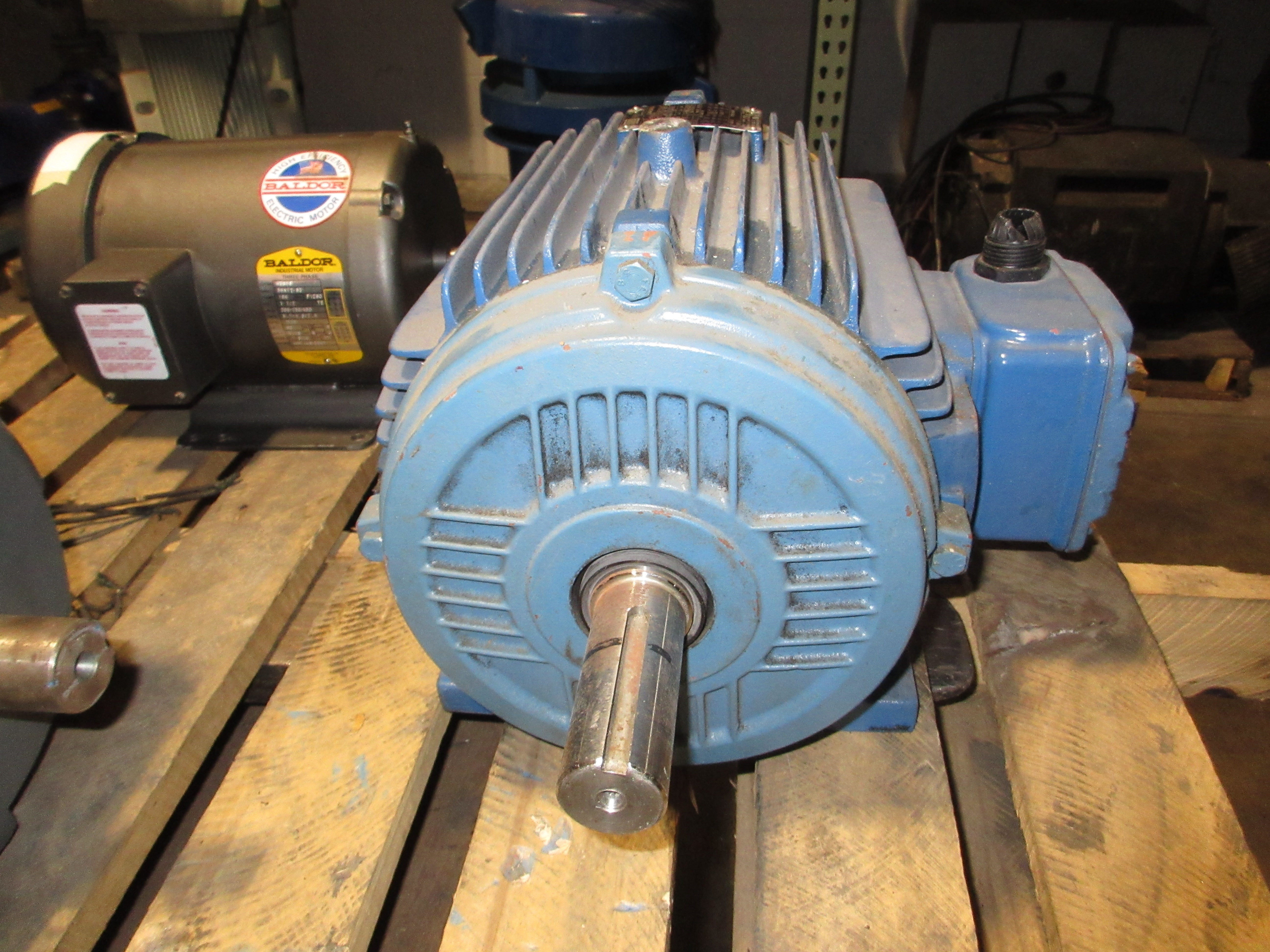 WEG Motor Z001018EP3F06084 10HP 1800RPM 208-230/460V 28.4-25.5/12.8A Used