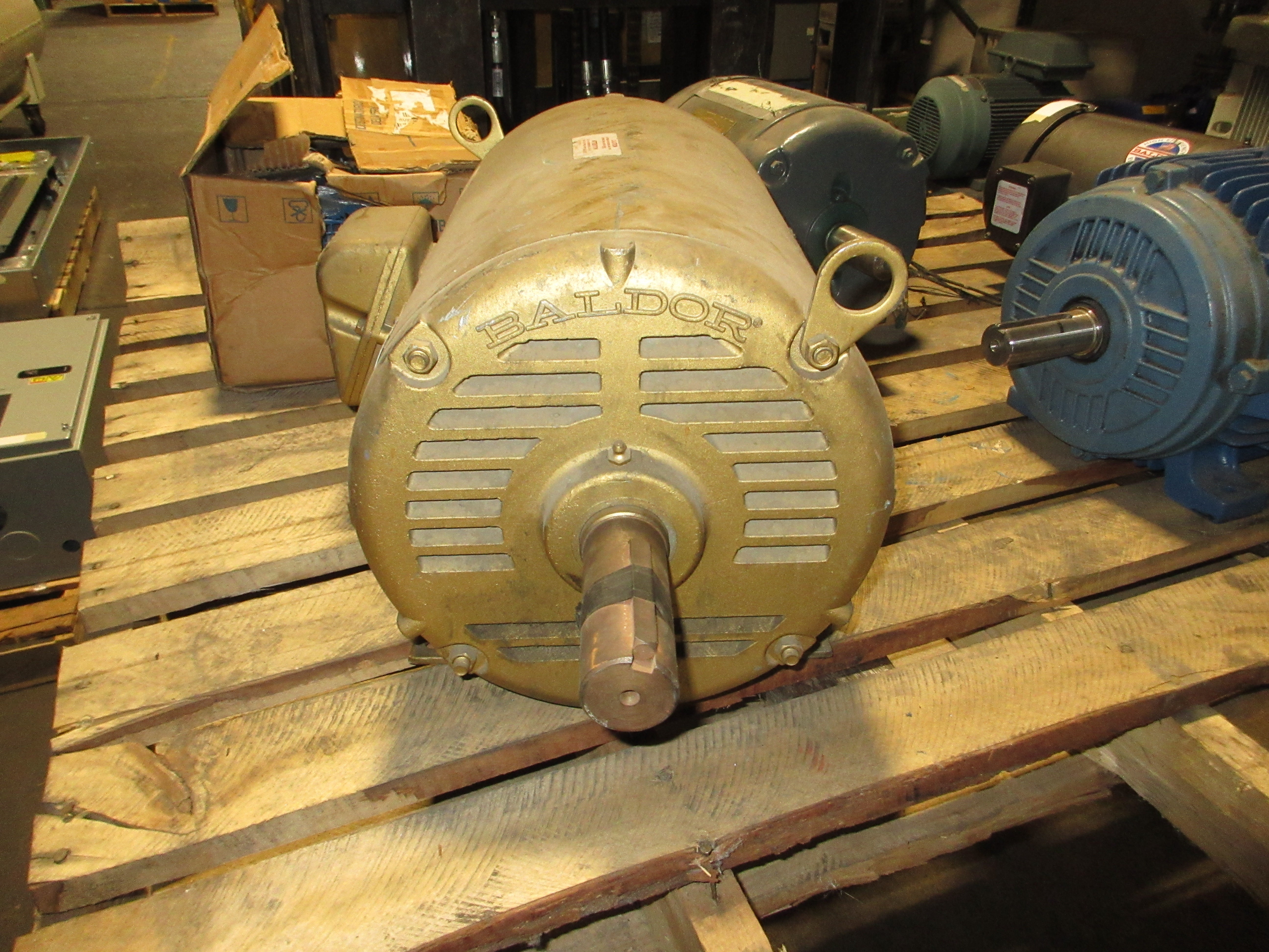 Baldor Motor EM2513T 15HP 1800RPM 230/460V 36/18A 3Ph 60Hz 254T Frame Used