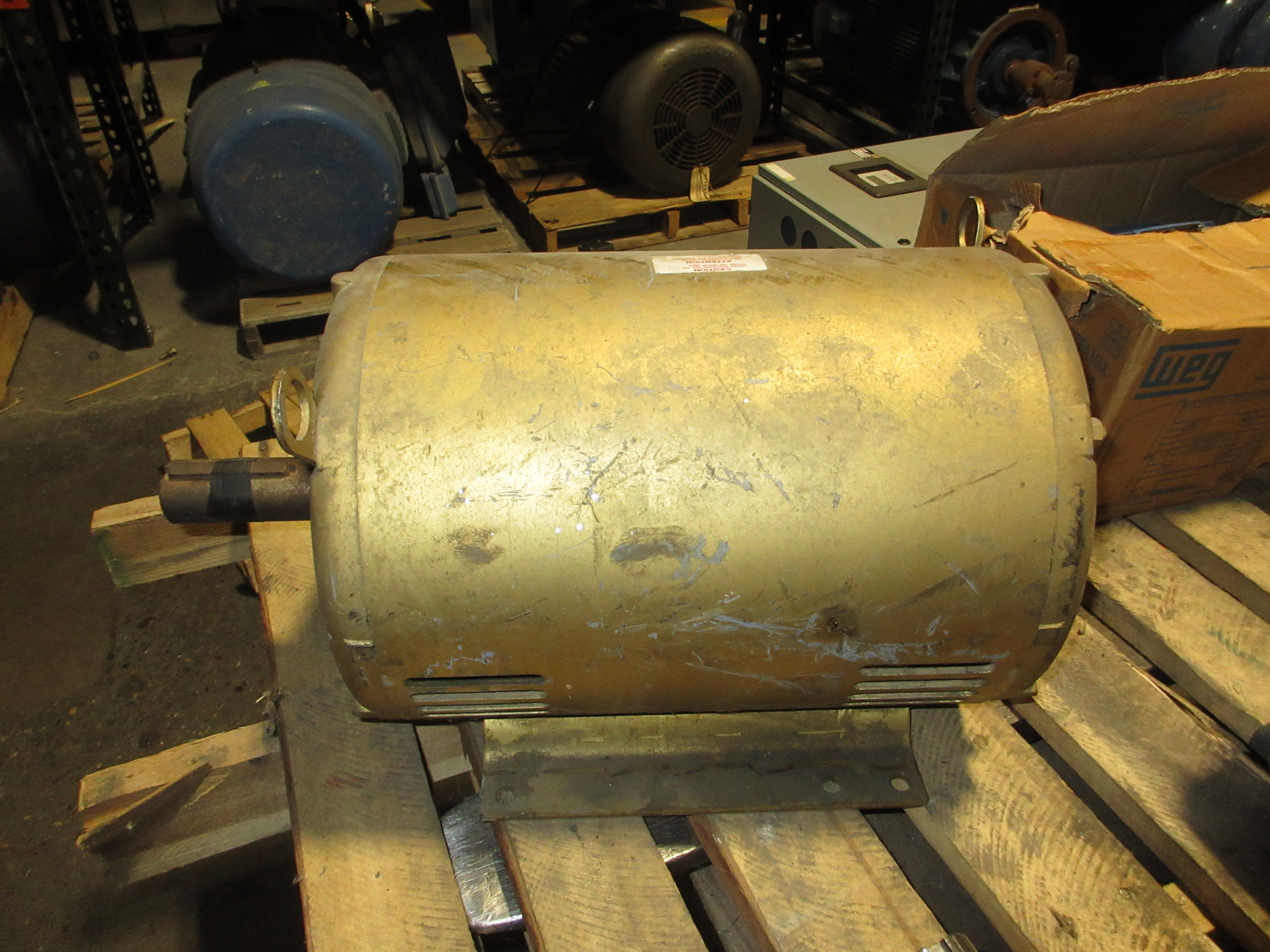 Baldor Motor EM2513T 15HP 1800RPM 230/460V 36/18A 3Ph 60Hz 254T Frame Used
