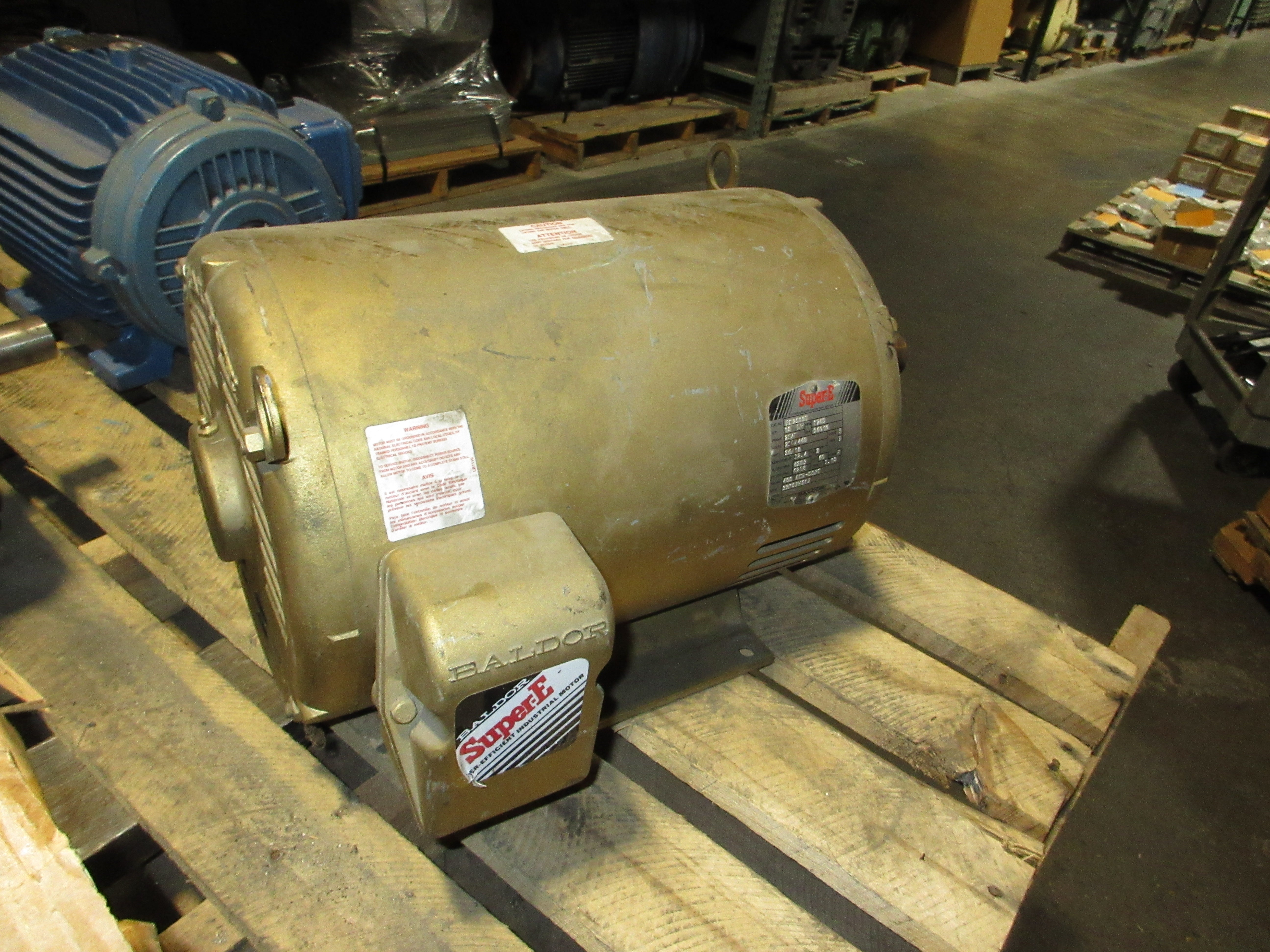 Baldor Motor EM2513T 15HP 1800RPM 230/460V 36/18A 3Ph 60Hz 254T Frame Used