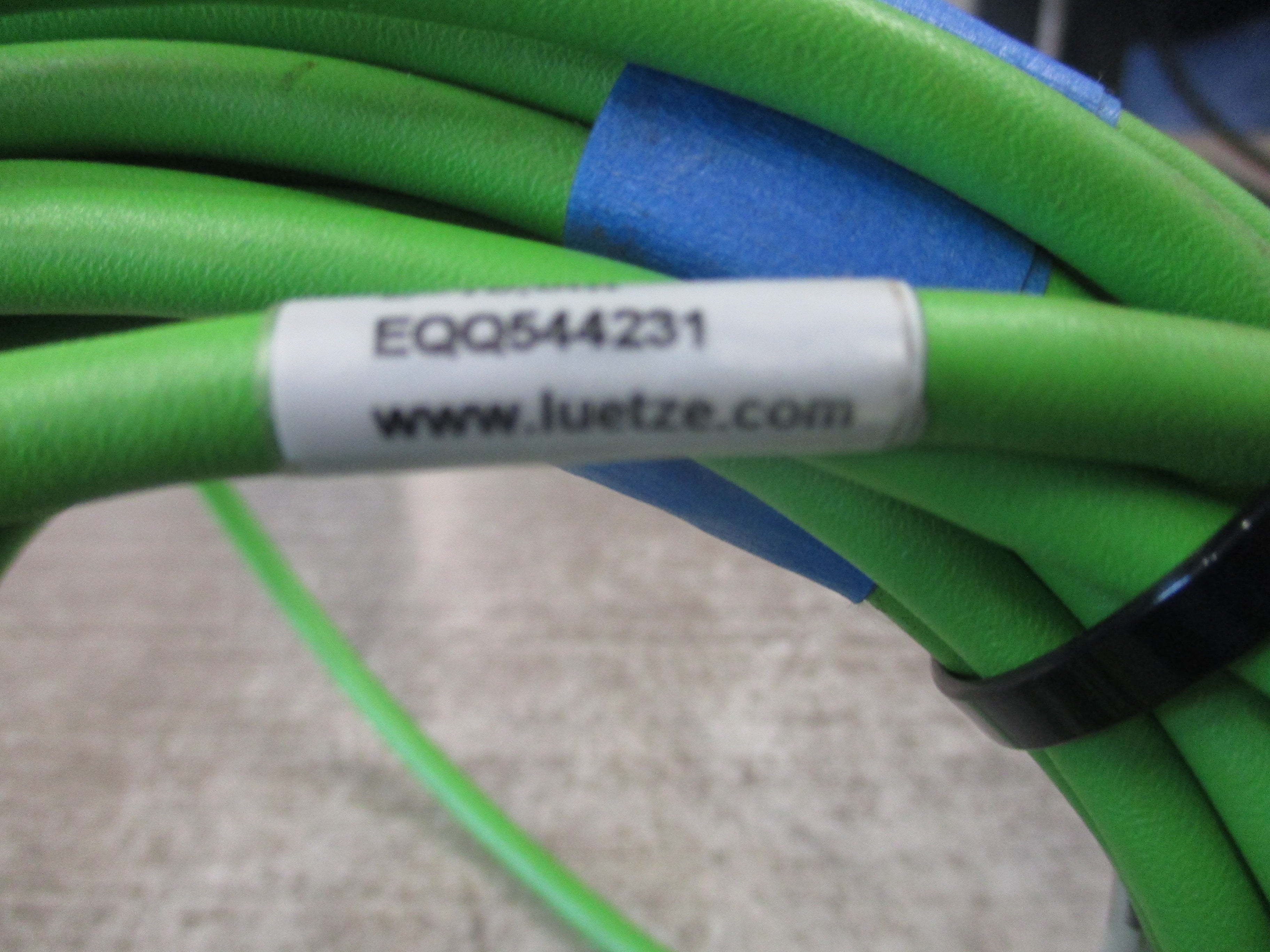 Luetze Communication Cable 170241.1000 Length: 10m Used