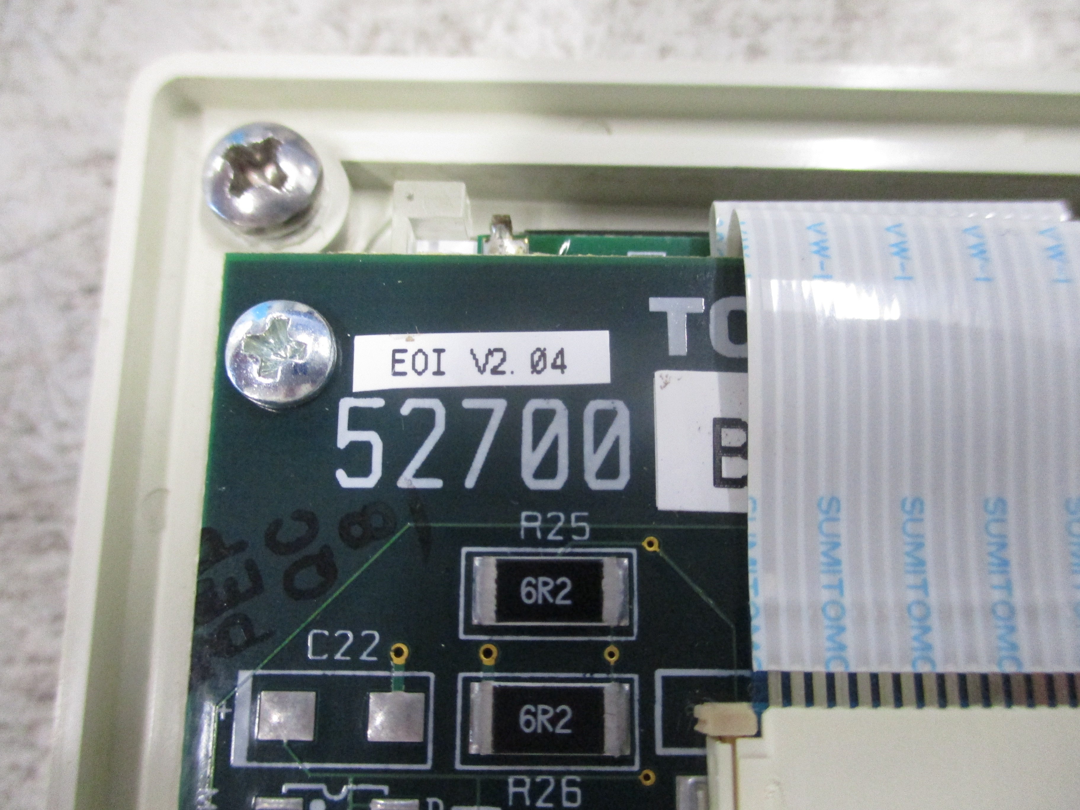 Toshiba Keypad 52700B Rev. DS Used