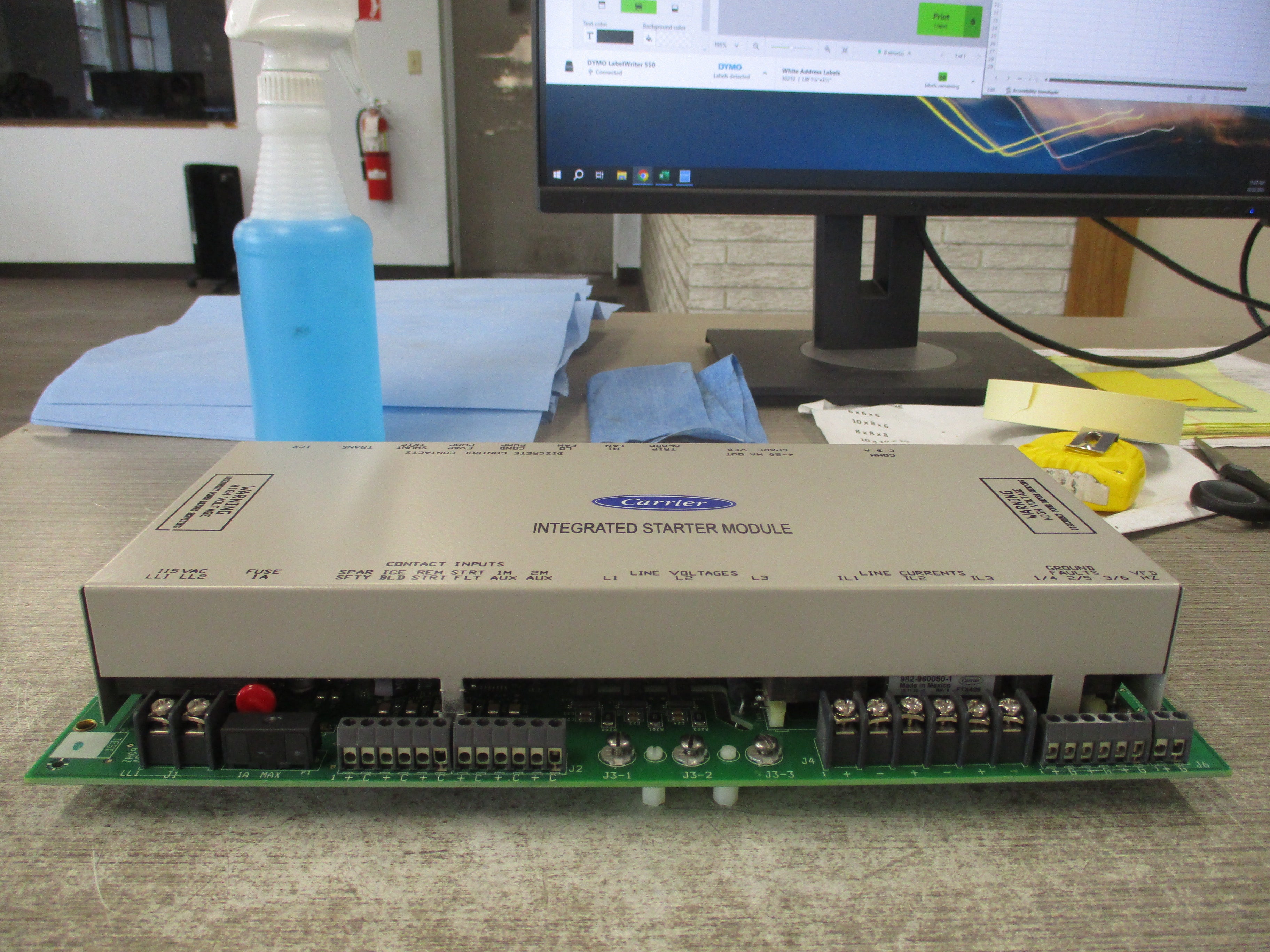 Carrier Integrated Starter Module CEPL130259-04-R / 19XR040 12202 Used