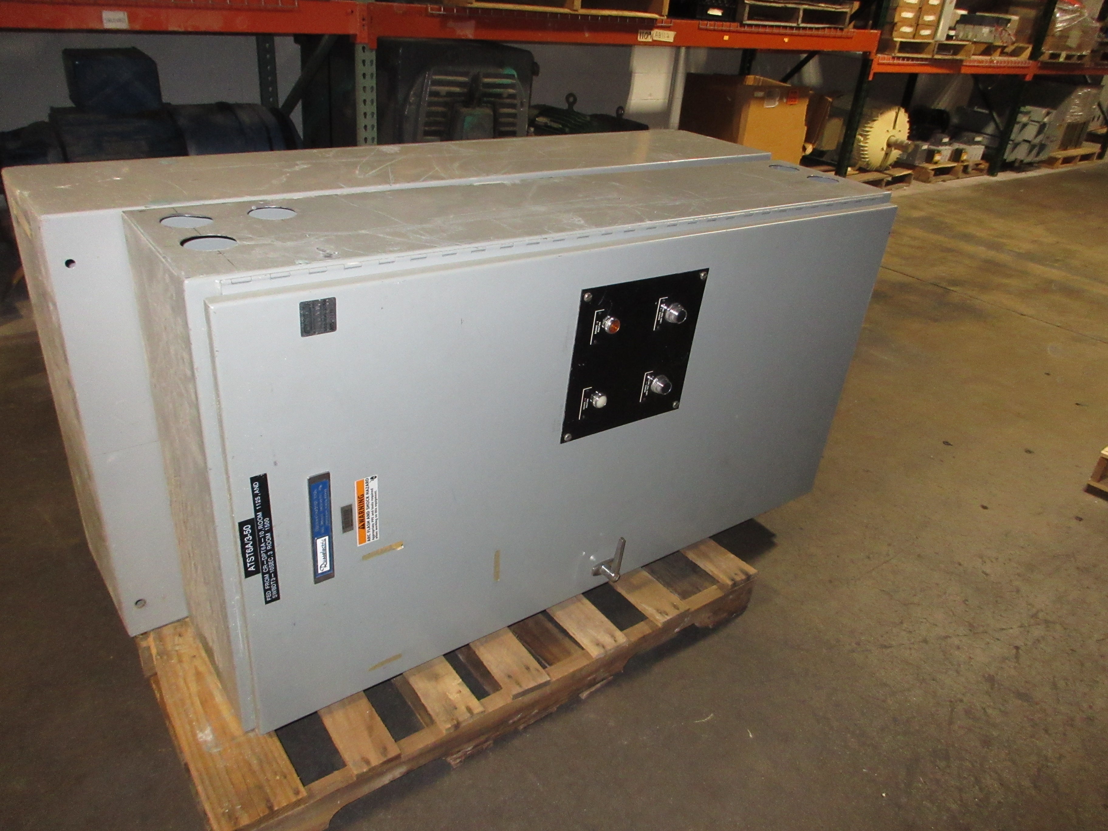 Russelectric Automatic Transfer Switch RMT-4003CE 400A 277/480V 3Ph 4W 60Hz Used