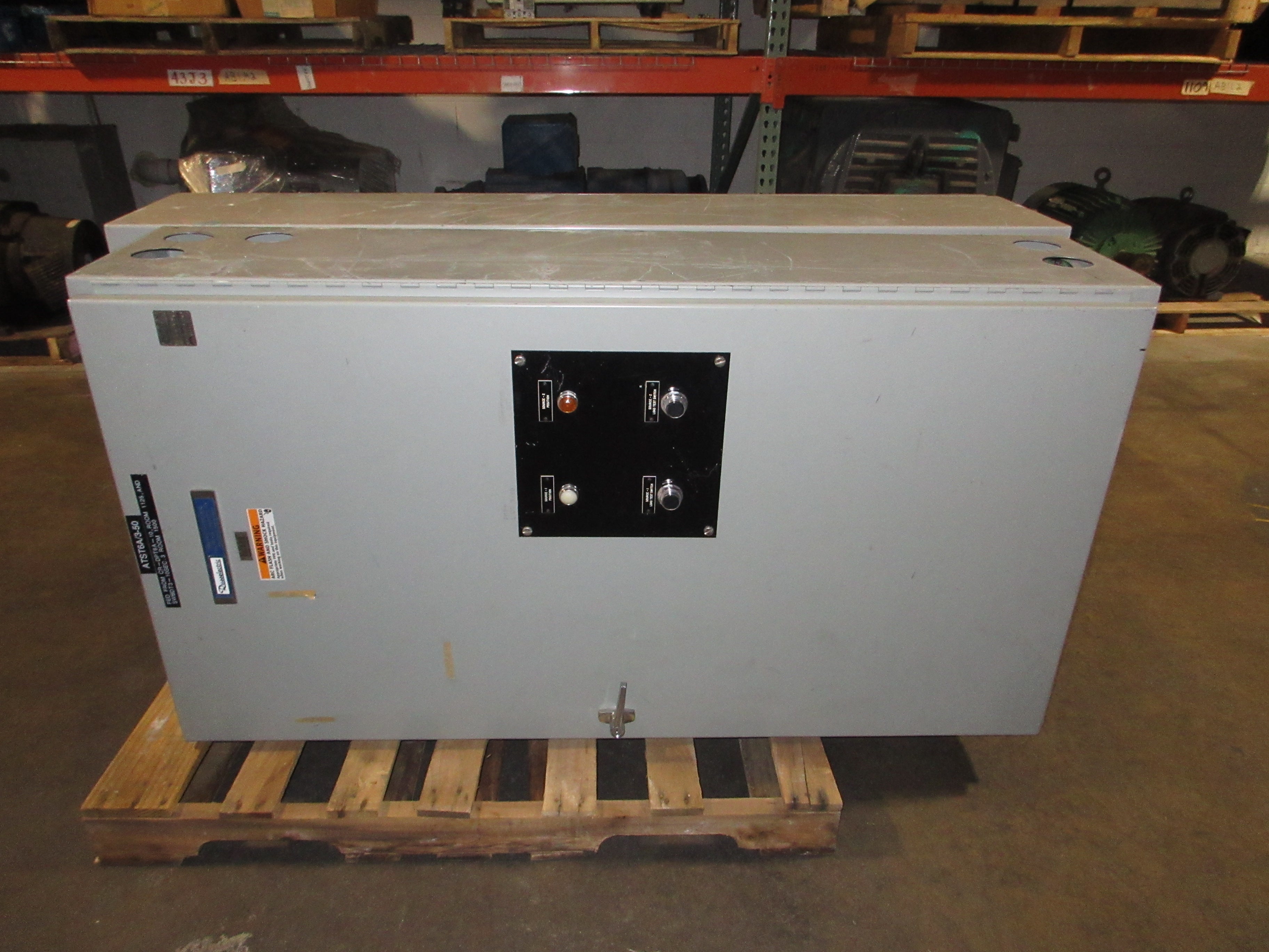 Russelectric Automatic Transfer Switch RMT-4003CE 400A 277/480V 3Ph 4W 60Hz Used