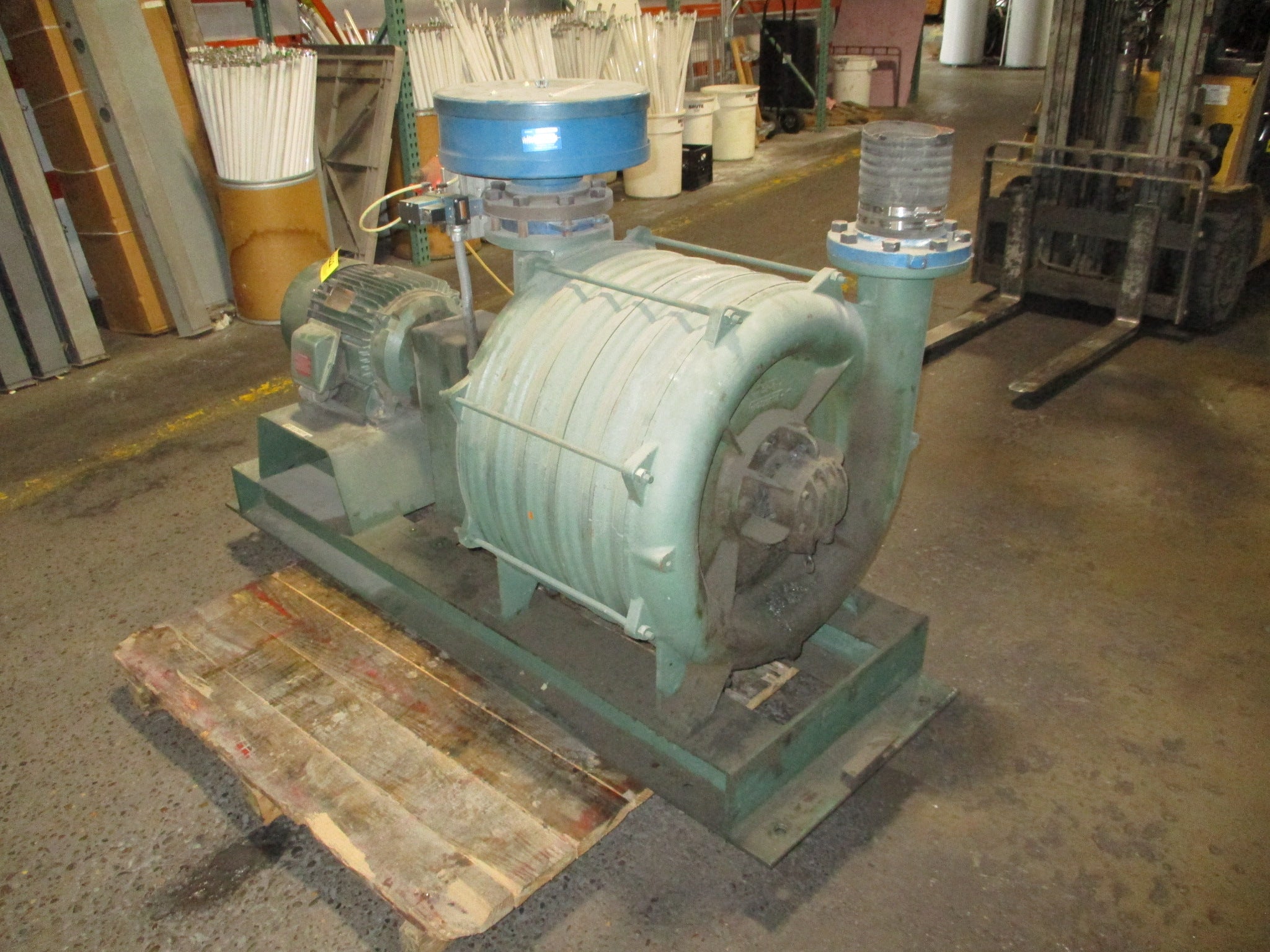 Lamson Centrifugal Blower 516-0-6-AD 20HP 3510RPM 230/460V 60Hz 3Ph Used