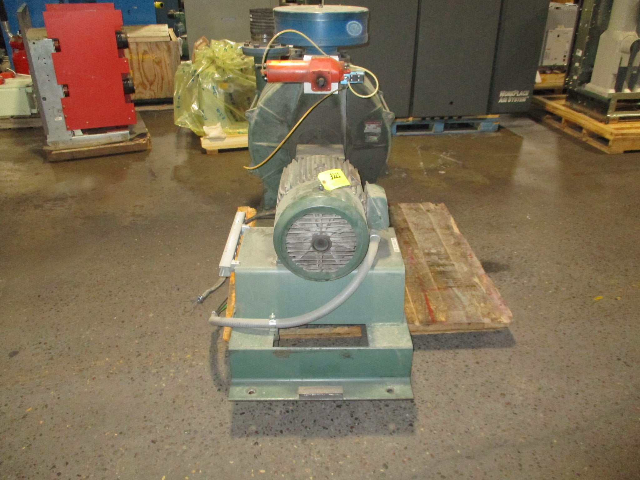 Lamson Centrifugal Blower 516-0-6-AD 20HP 3510RPM 230/460V 60Hz 3Ph Used