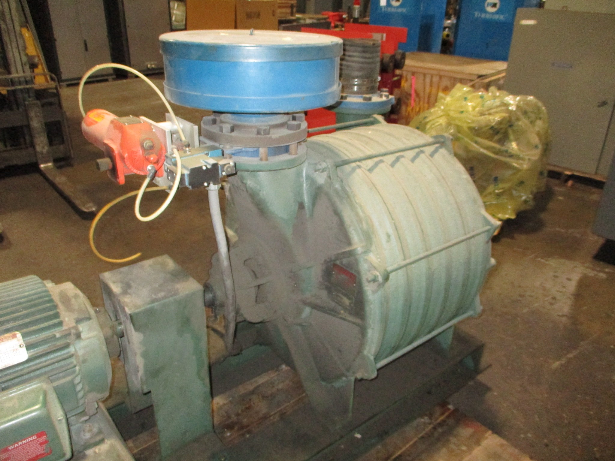 Lamson Centrifugal Blower 516-0-6-AD 20HP 3510RPM 230/460V 60Hz 3Ph Used