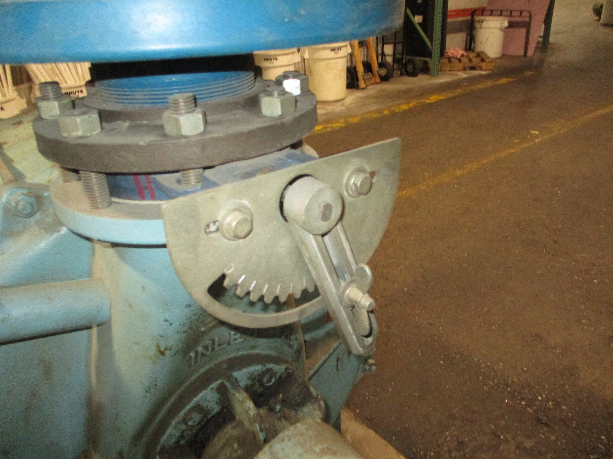 Lamson Centrifugal Blower 506-0-6-AD 370CFM 20HP 3490RPM 60Hz 3P Used