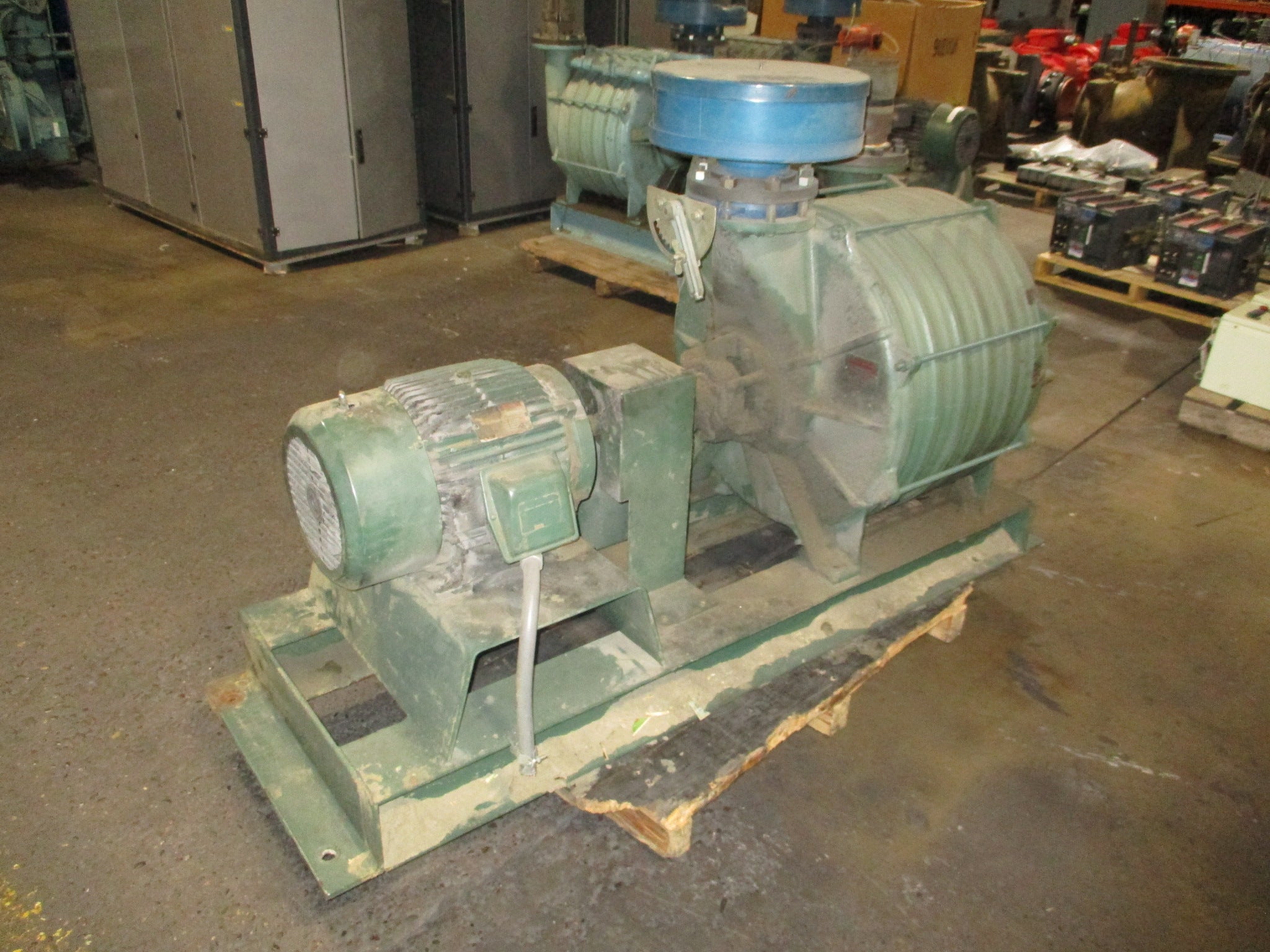 Lamson Centrifugal Blower 516-0-6-AD 20HP 3510RPM 230/460V 60Hz 3Ph Used
