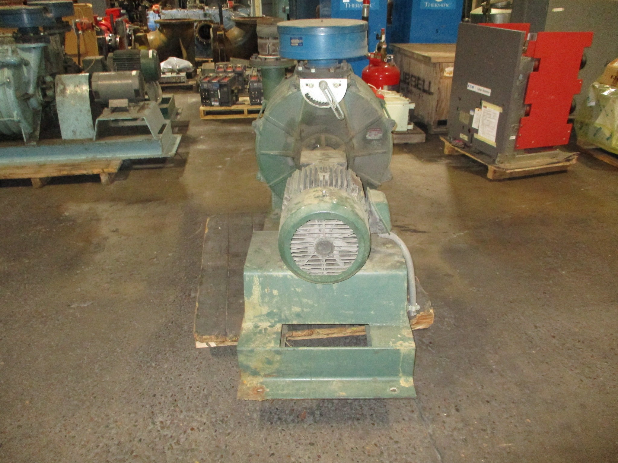 Lamson Centrifugal Blower 516-0-6-AD 20HP 3510RPM 230/460V 60Hz 3Ph Used