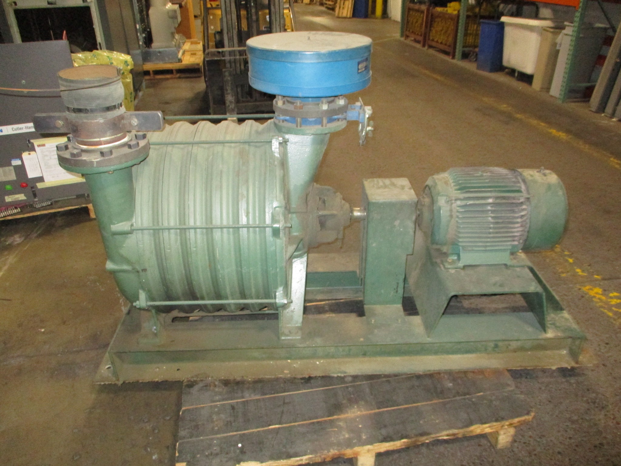 Lamson Centrifugal Blower 516-0-6-AD 20HP 3510RPM 230/460V 60Hz 3Ph Used