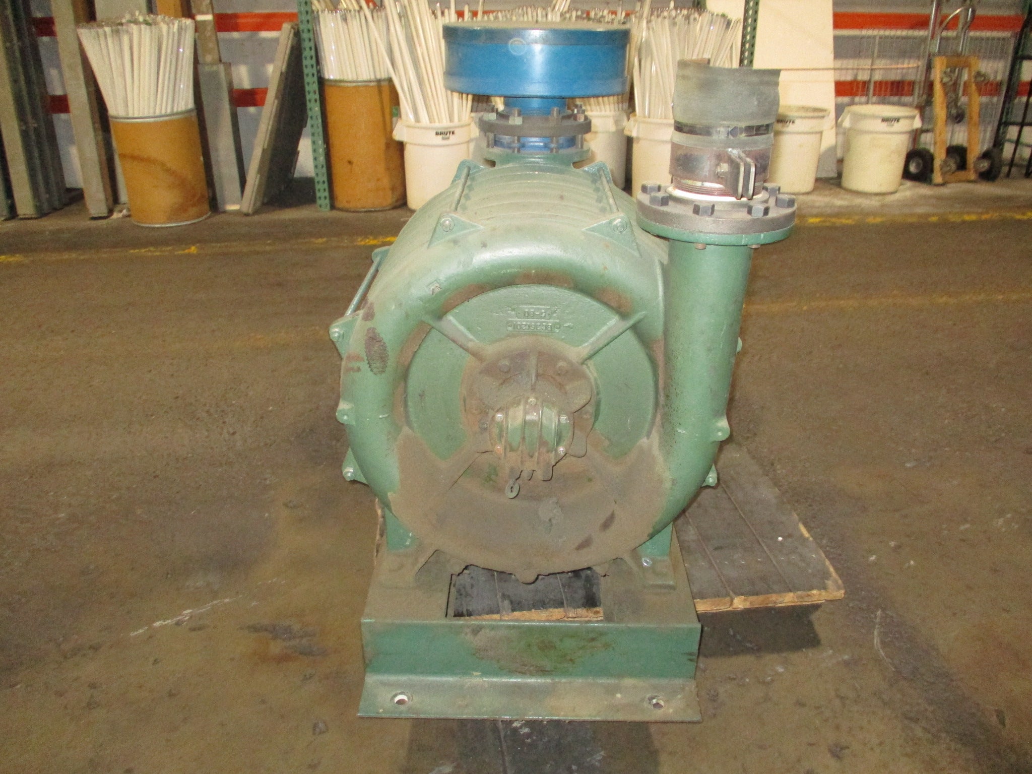 Lamson Centrifugal Blower 516-0-6-AD 20HP 3510RPM 230/460V 60Hz 3Ph Used