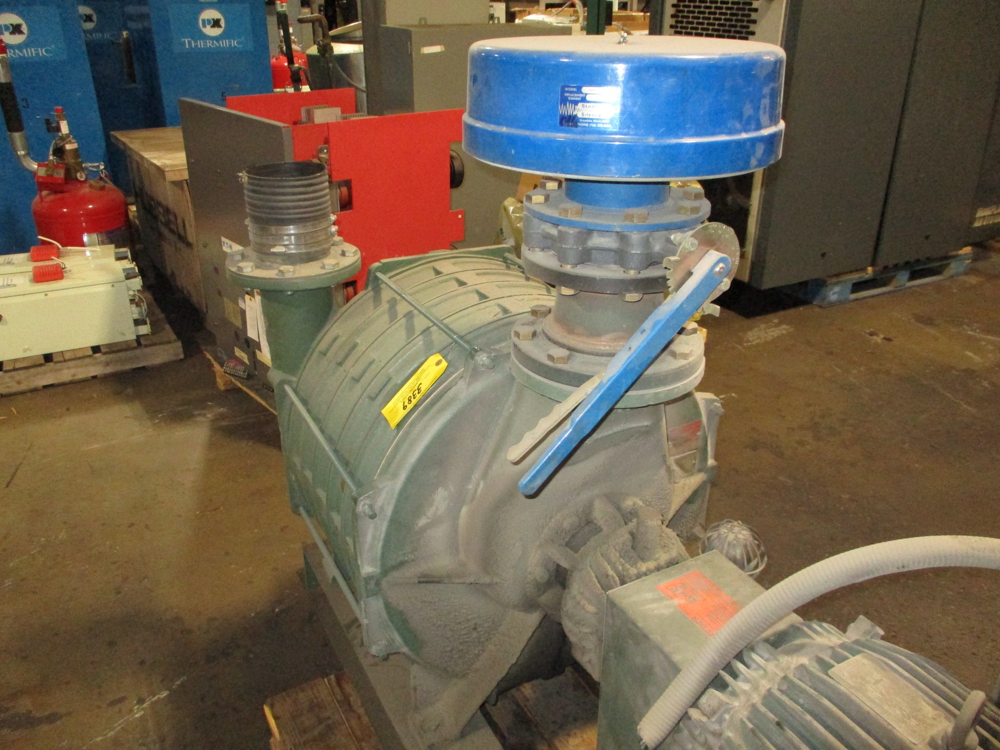 Lamson Centrifugal Blower 556-6-0-AD 40HP 3560RPM 230/460V 60Hz Used