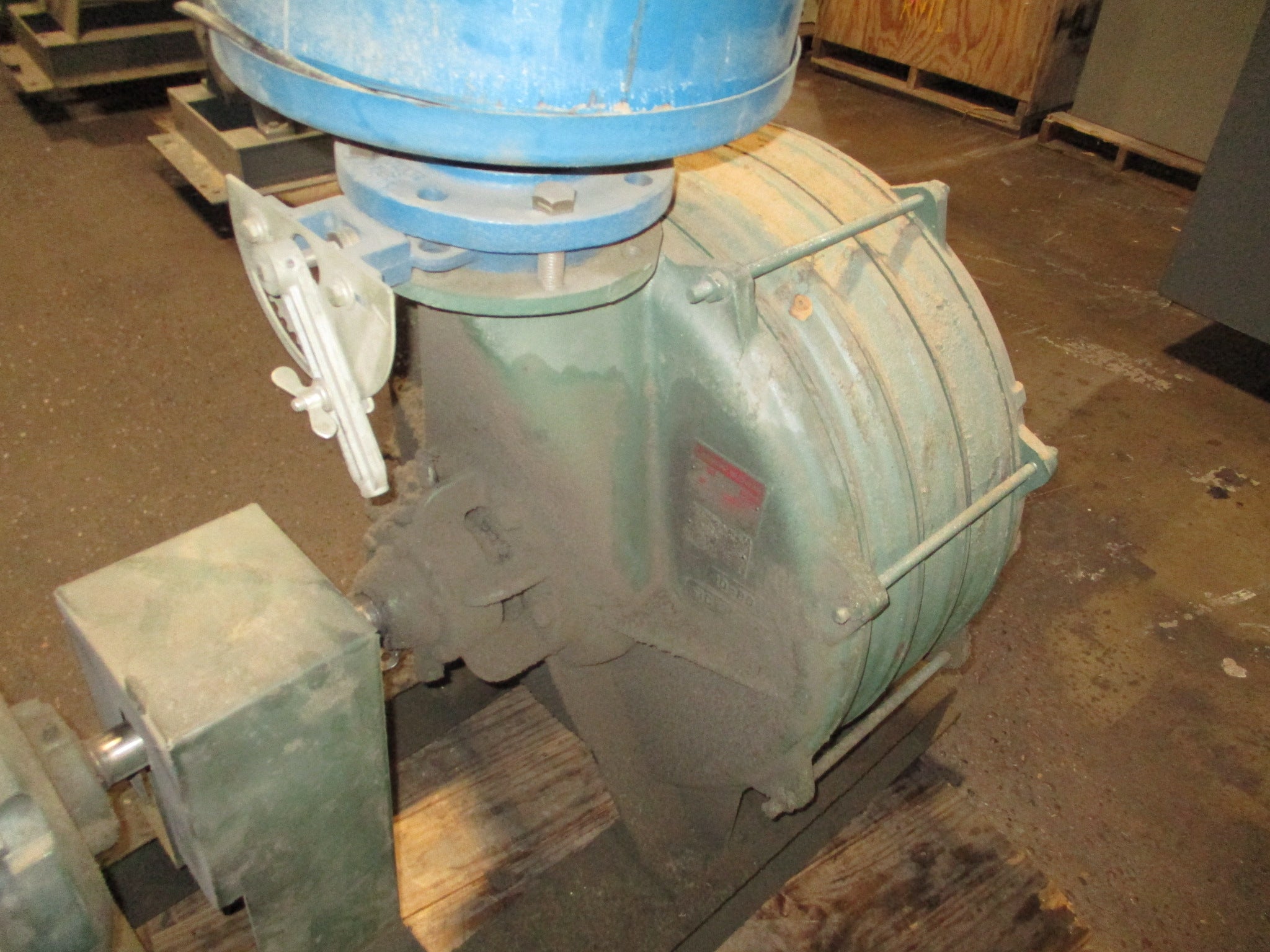 Lamson Centrifugal Blower 514-4-0-AD 20HP 3510RPM 230/460V 3Ph 60Hz Used