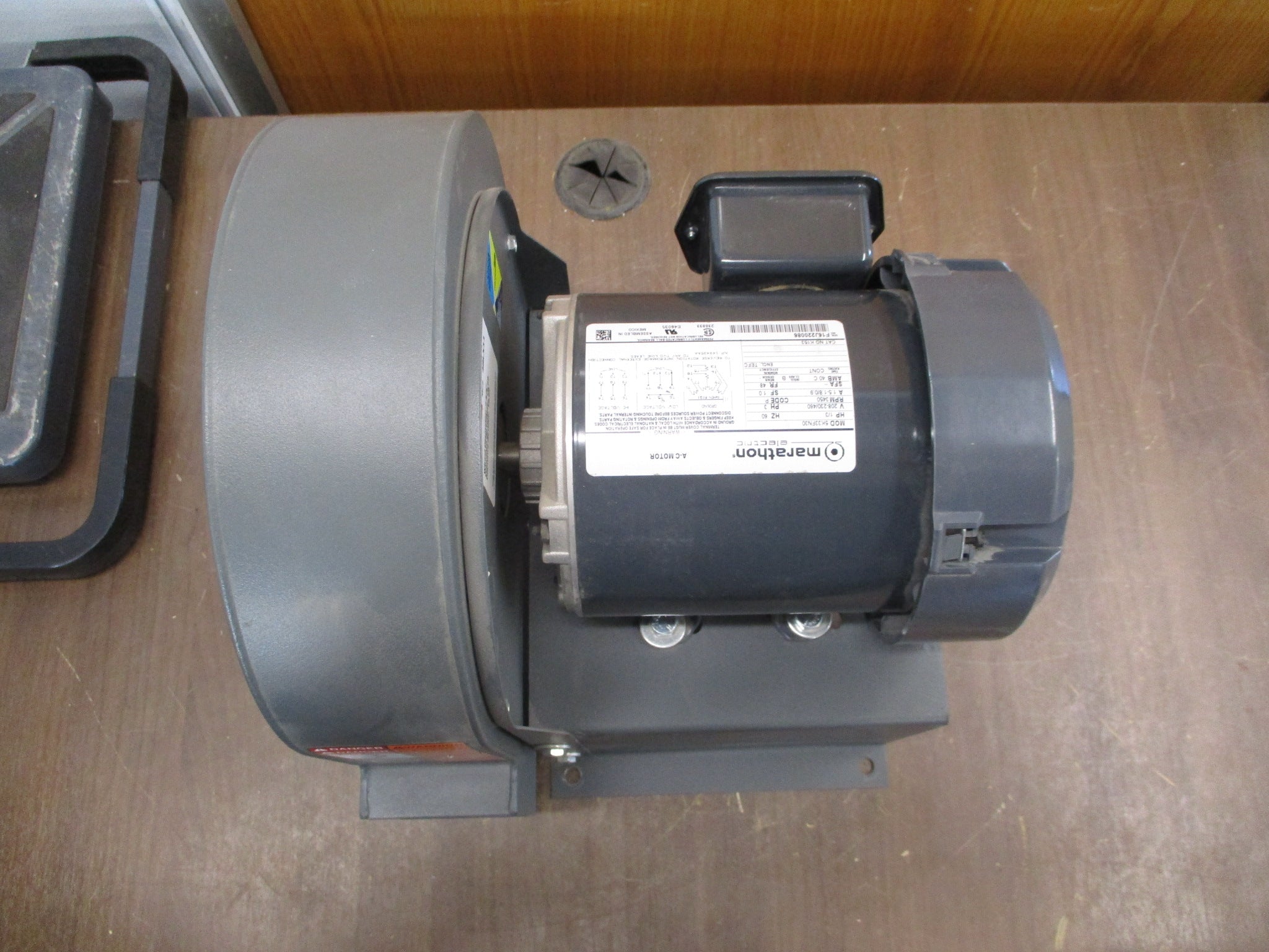 Dayton Blower 48LX11 1/3HP 3450RPM 208-230/460V 3Ph Wheel: 7 3/4"