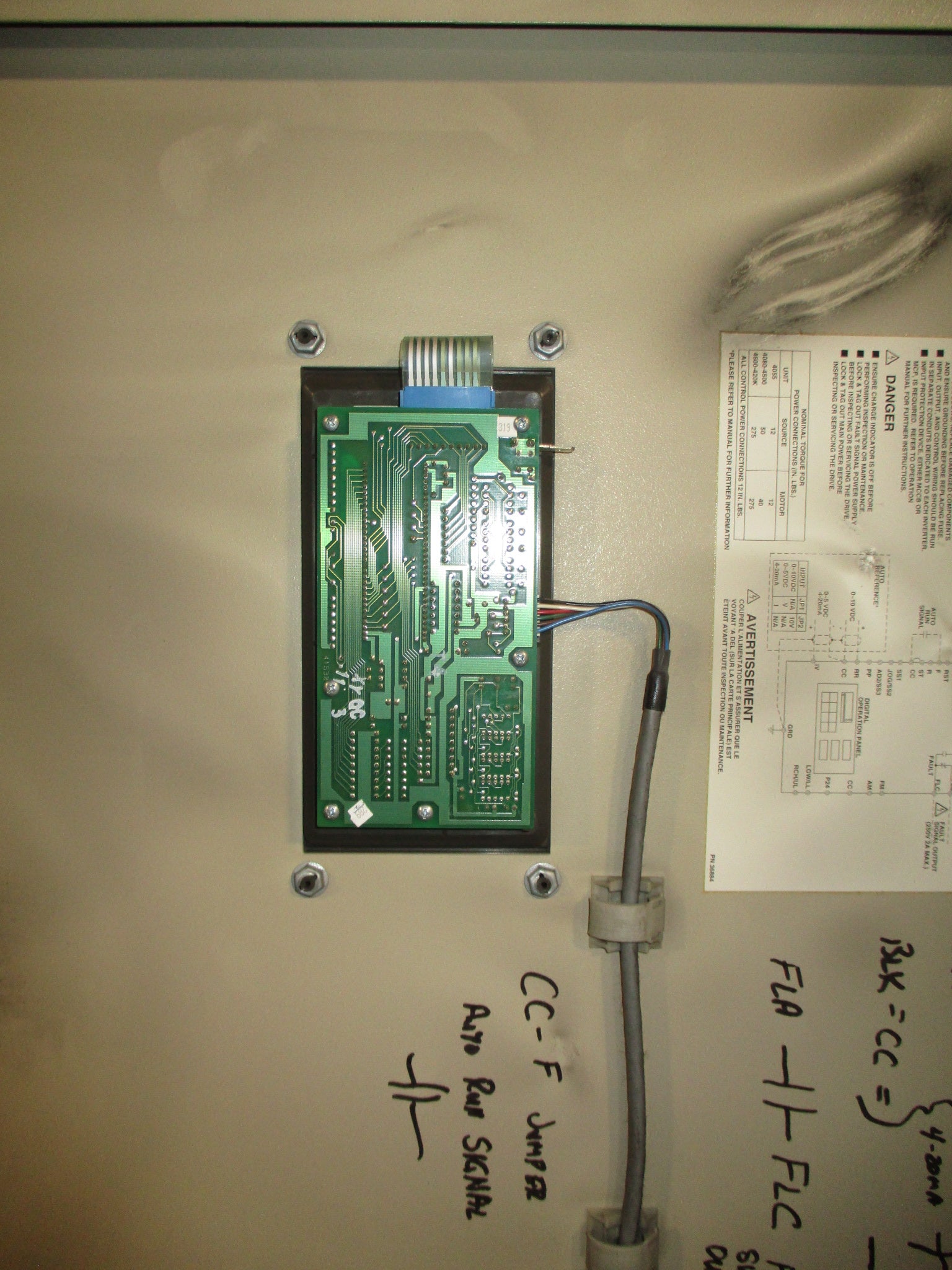 Toshiba Q-Flowsaver II AC Drive FLOWQ2U4800 100HP 3Ph Used