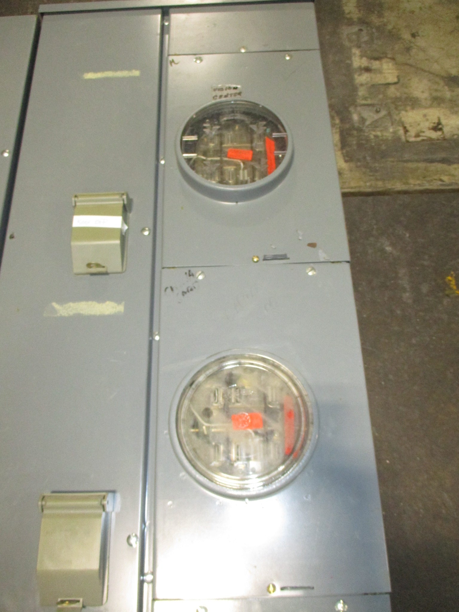 Square D EZ Meter-Pak Meter Stack EZM 742-200R Ser. 2 1200A 2-Position Used