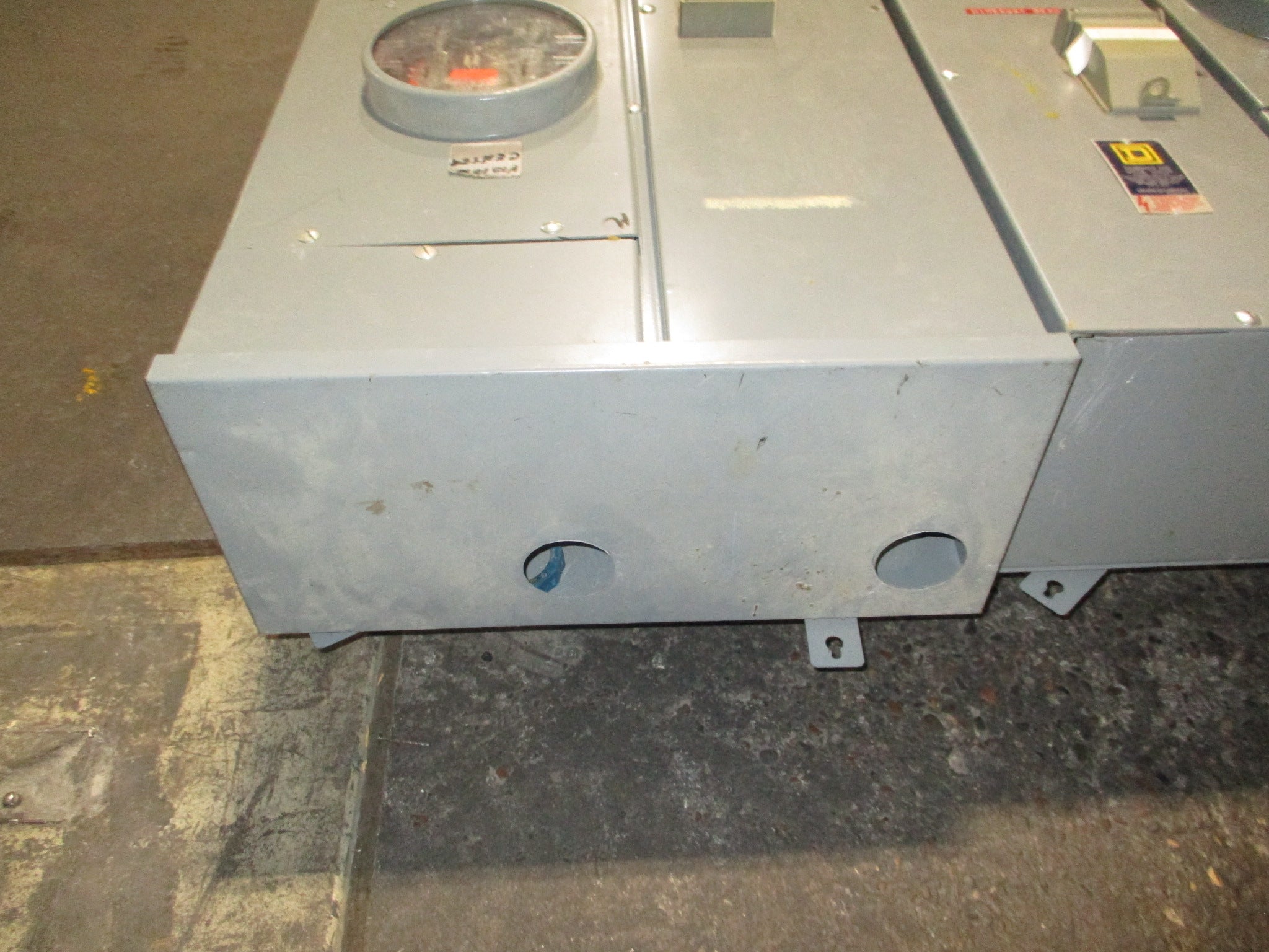 Square D EZ Meter-Pak Meter Stack EZM 742-200R Ser. 2 1200A 2-Position Used