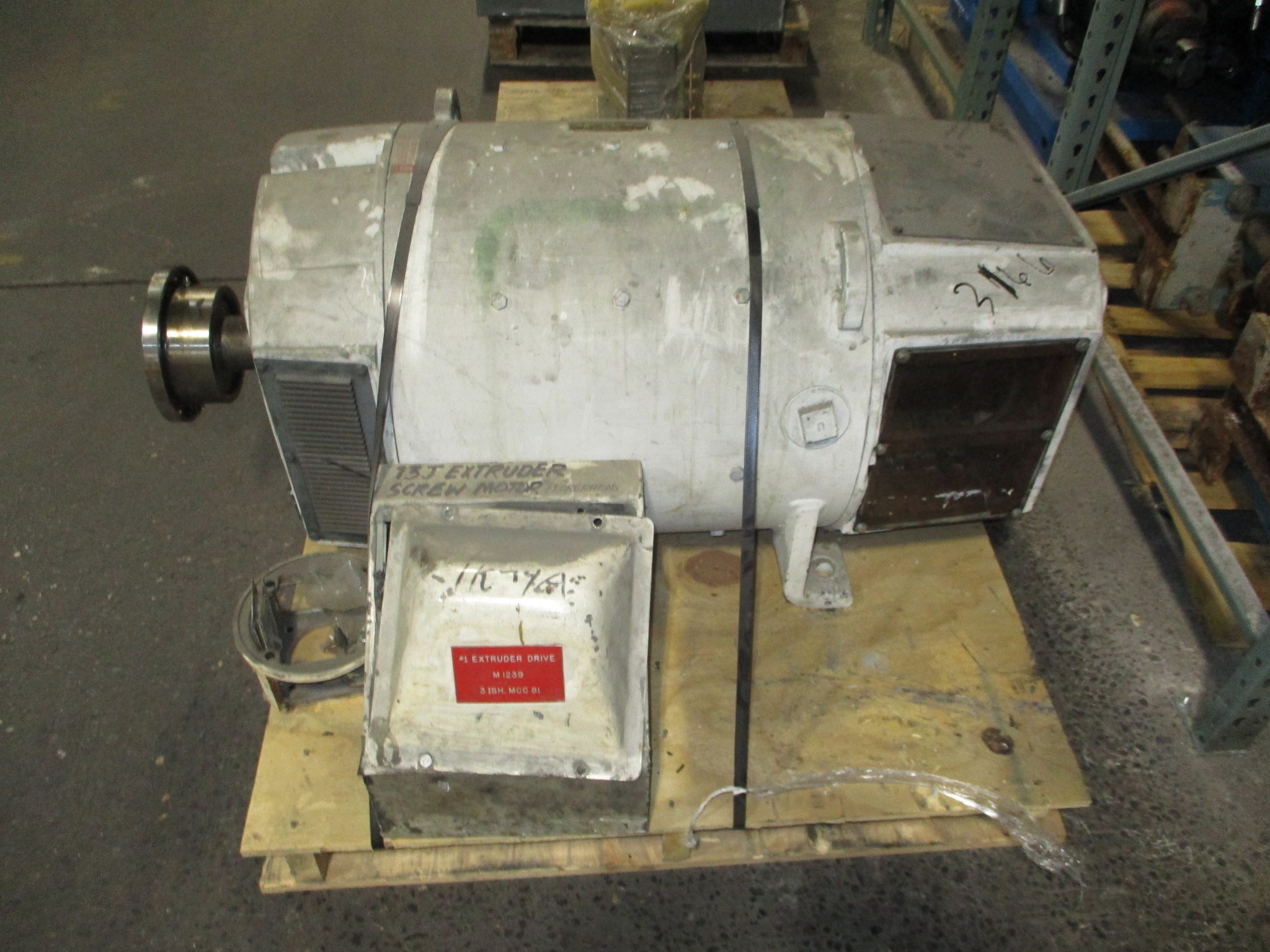 GE Current Motor CD508AT 400HP 1750/2000RPM 500V 631A Used