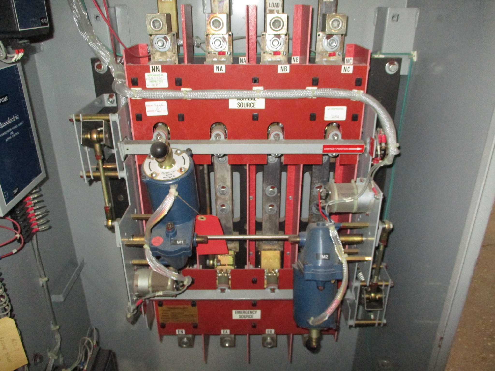 Russelectric Automatic Transfer Switch RMTD-4004CE 400A 277/480V 3Ph 4W 60Hz