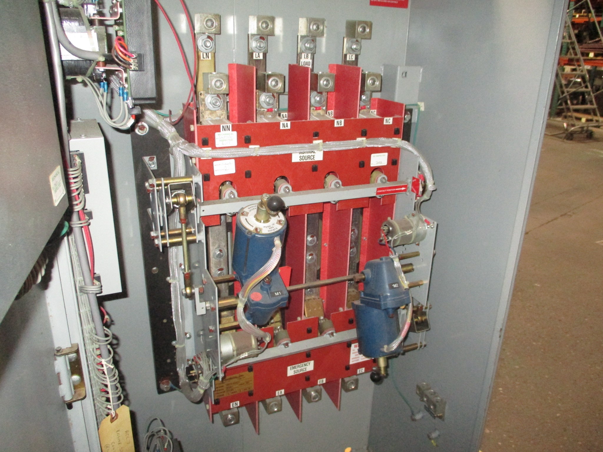 Russelectric Automatic Transfer Switch RMTD-4004CE 400A 277/480V 3Ph 4W 60Hz