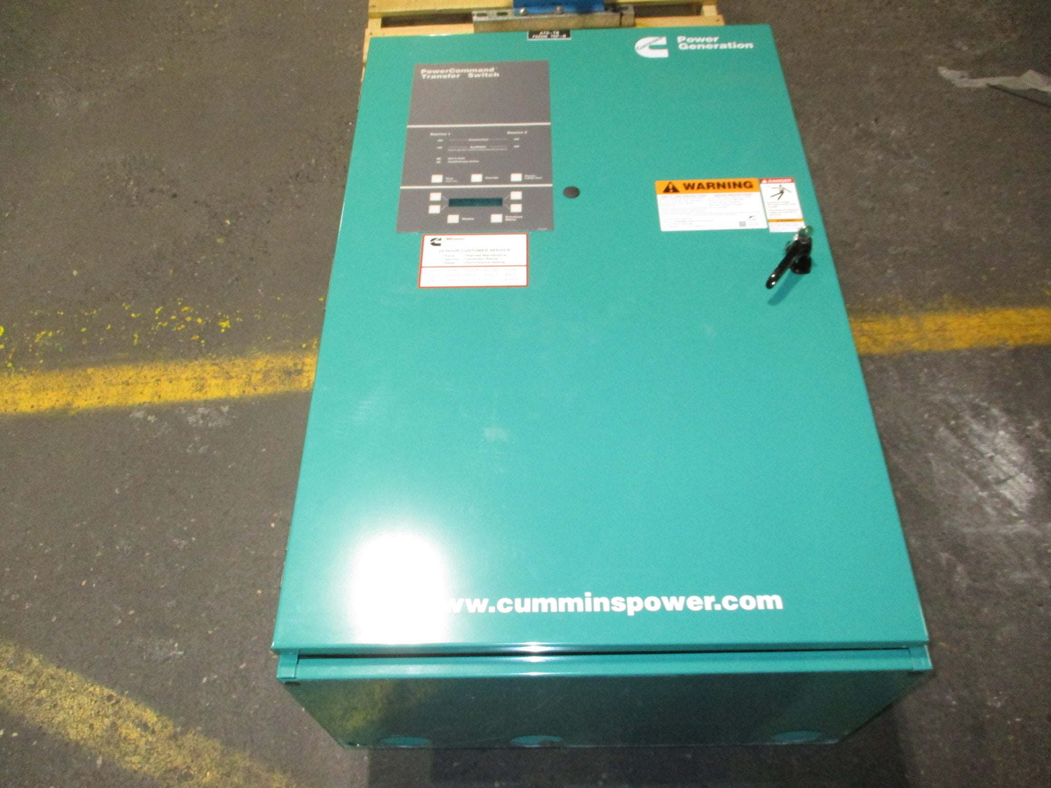 Cummins PowerCommand Automatic Transfer Switch OTPCB-8311905 260A 480V 60Hz 4P