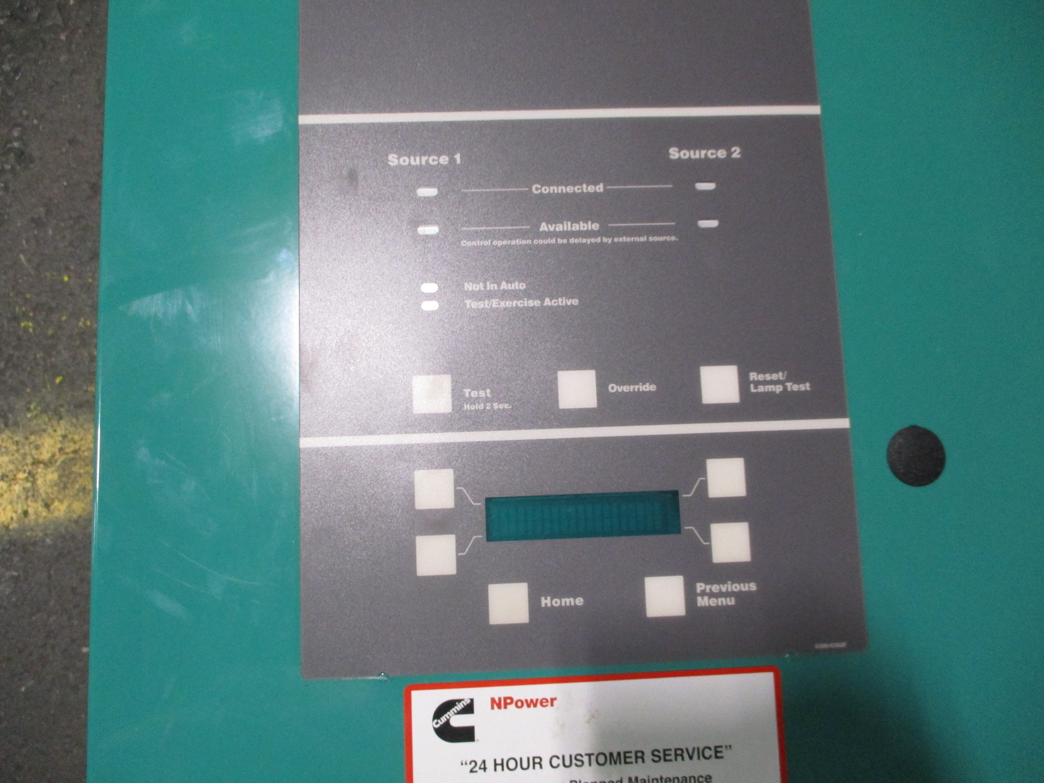 Cummins PowerCommand Automatic Transfer Switch OTPCB-8311905 260A 480V 60Hz 4P