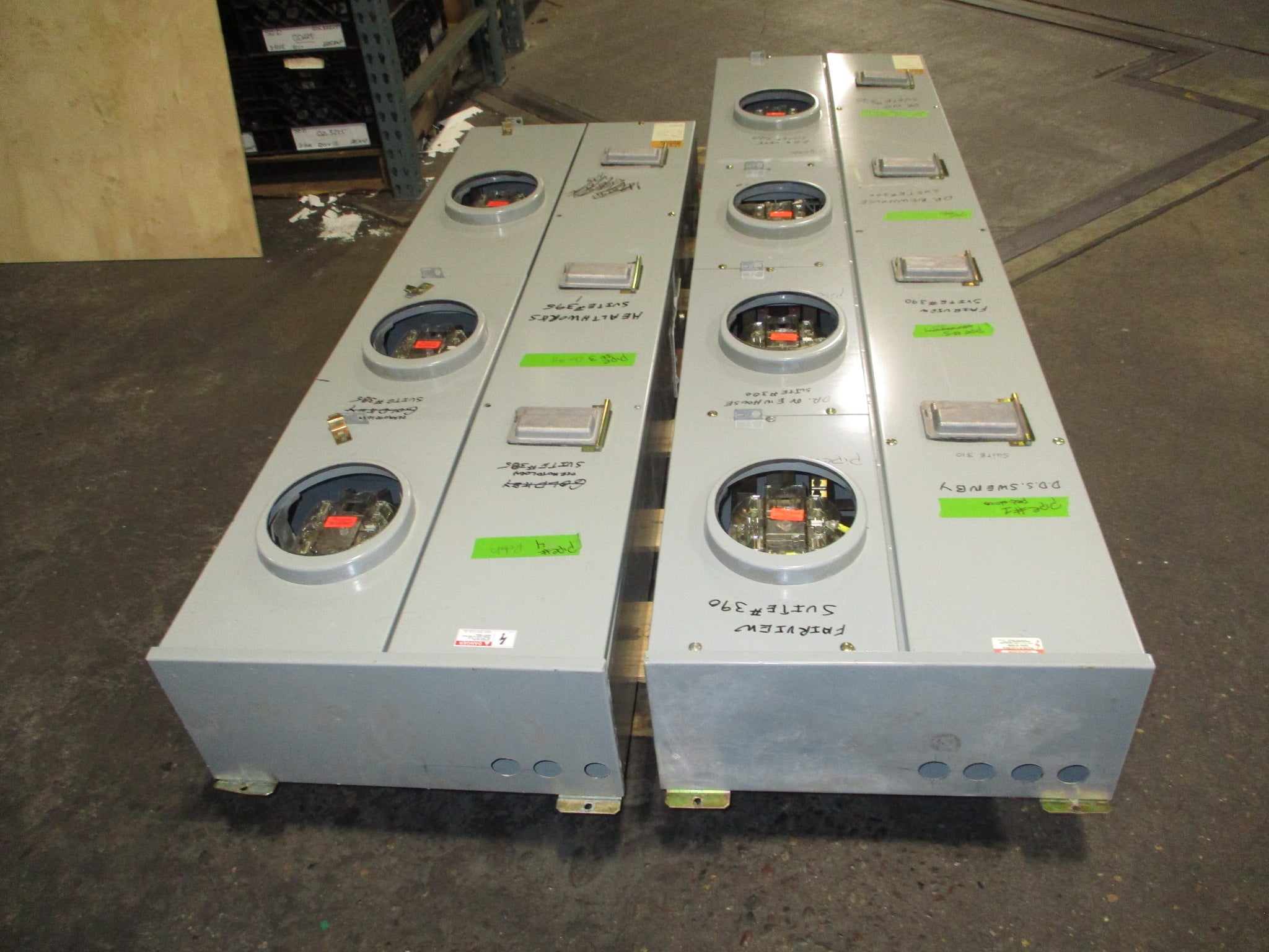 ITE Modular Meter Center W2MM4AB/W2MM3/MTB4 800A 208Y/120V 3Ph 4W 7-Position