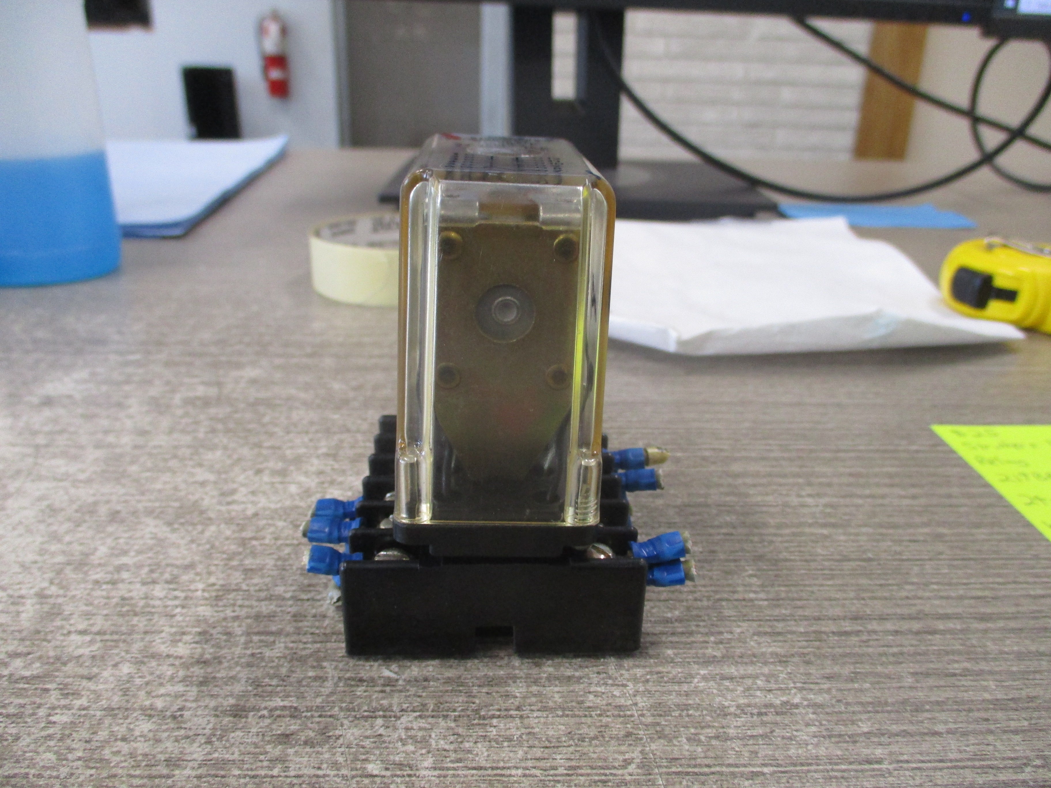 Struthers Dunn Relay 219BBX-P 24-28VDC Coil W/Base Used