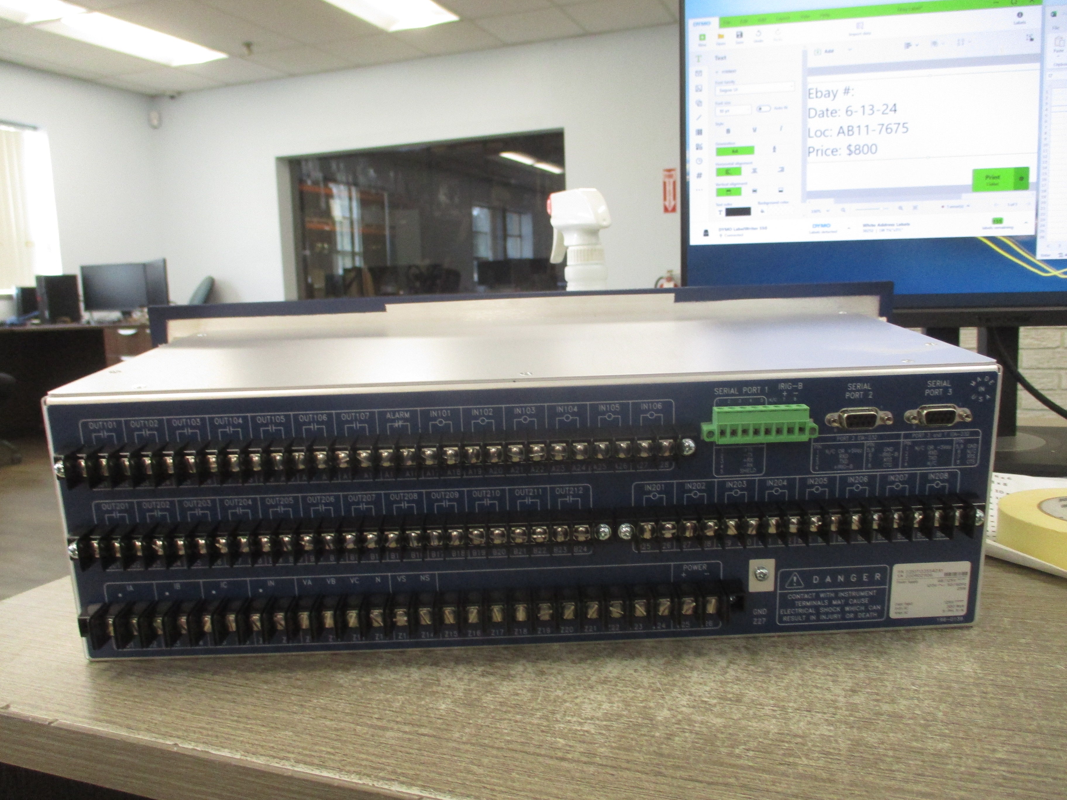 SEL SEL-351 Directional Overcurrent Relay Reclosing Relay Fault Locator 035171335542X1 SELogic Control Equations *No Cables* New Surplus