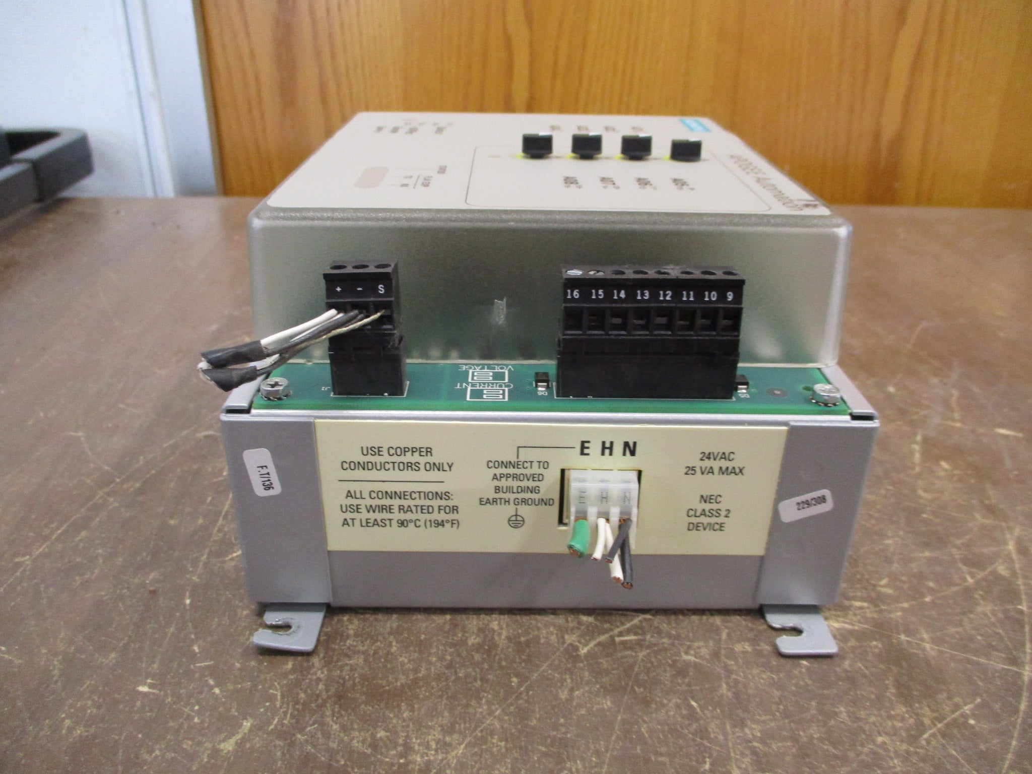 Siemens APOGEE Automation Analog Point Expansion Module 549-215 w/ HOA 4AI/4AO