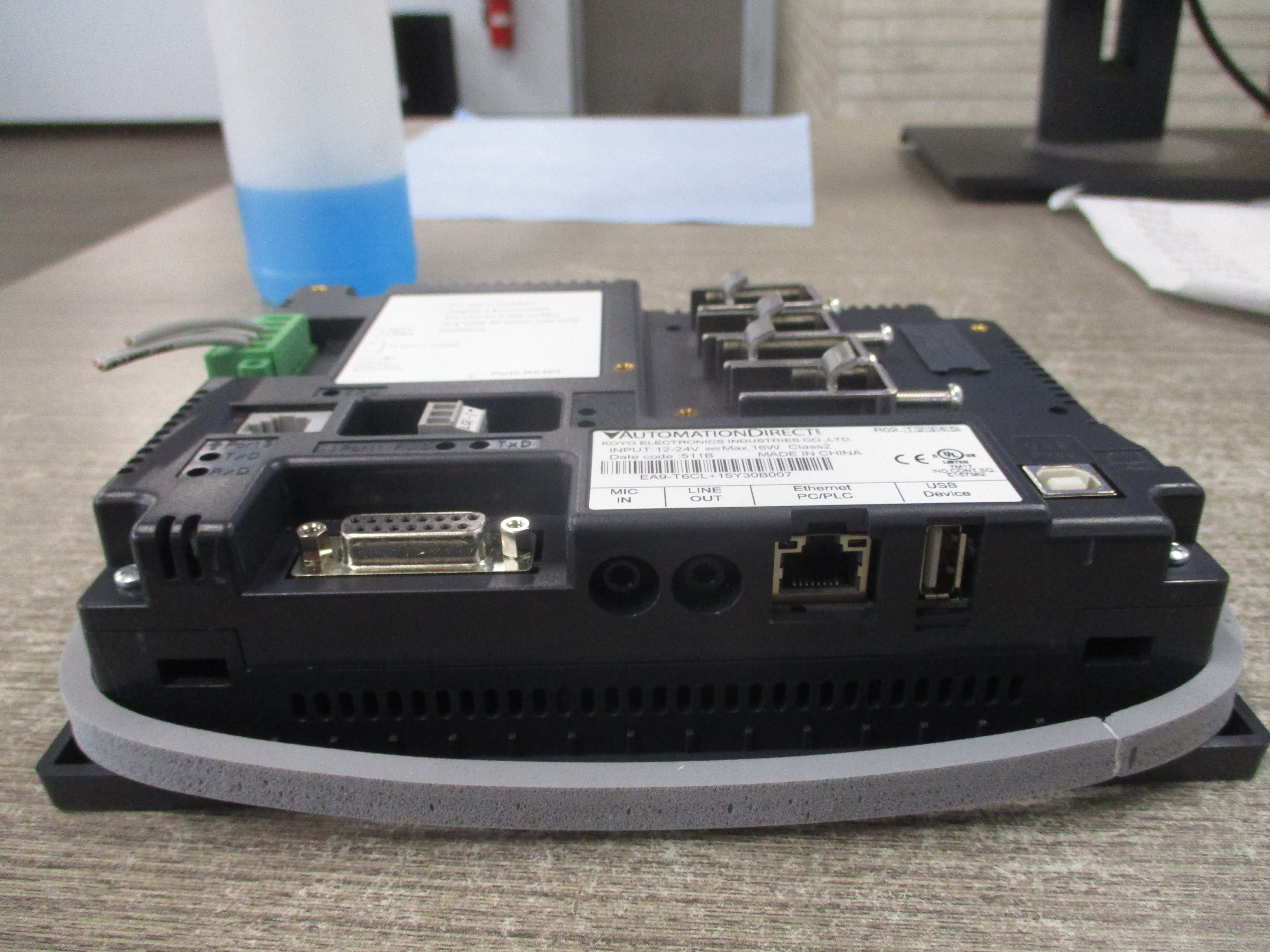 Koyo Automation Direct Operator Interface Panel EA9-T6CL+15Y30B007 12-24V 16W Used