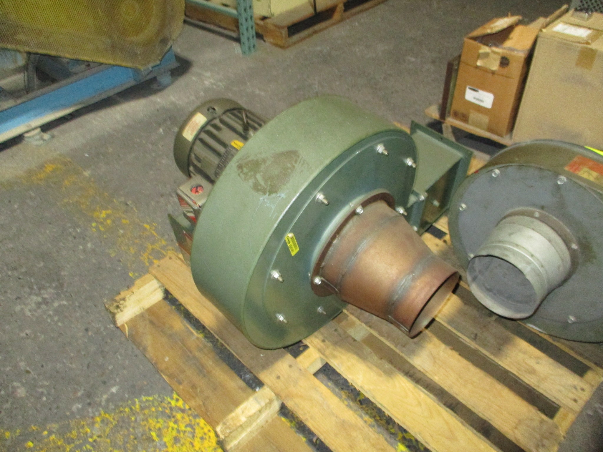 NYB Blower 270-1165 5HP 3500RPM 208-230/460V 3Ph 60Hz Used