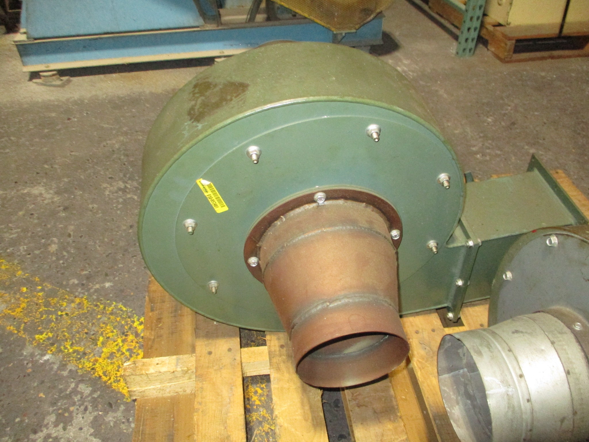 NYB Blower 270-1165 5HP 3500RPM 208-230/460V 3Ph 60Hz Used