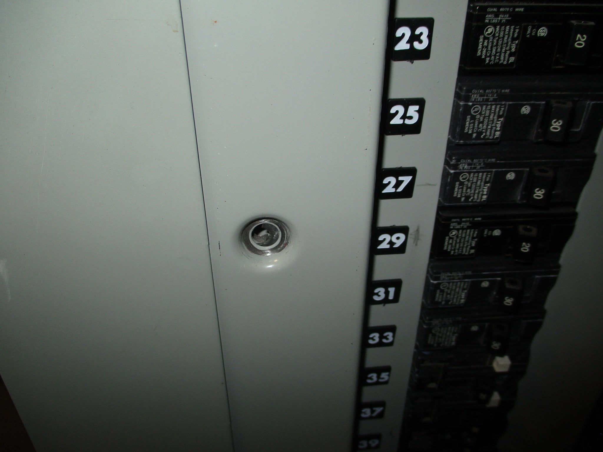 Siemens Main Breaker Circuit Breaker Panel S1C42QJ200ABS 200A Main, 250A Max