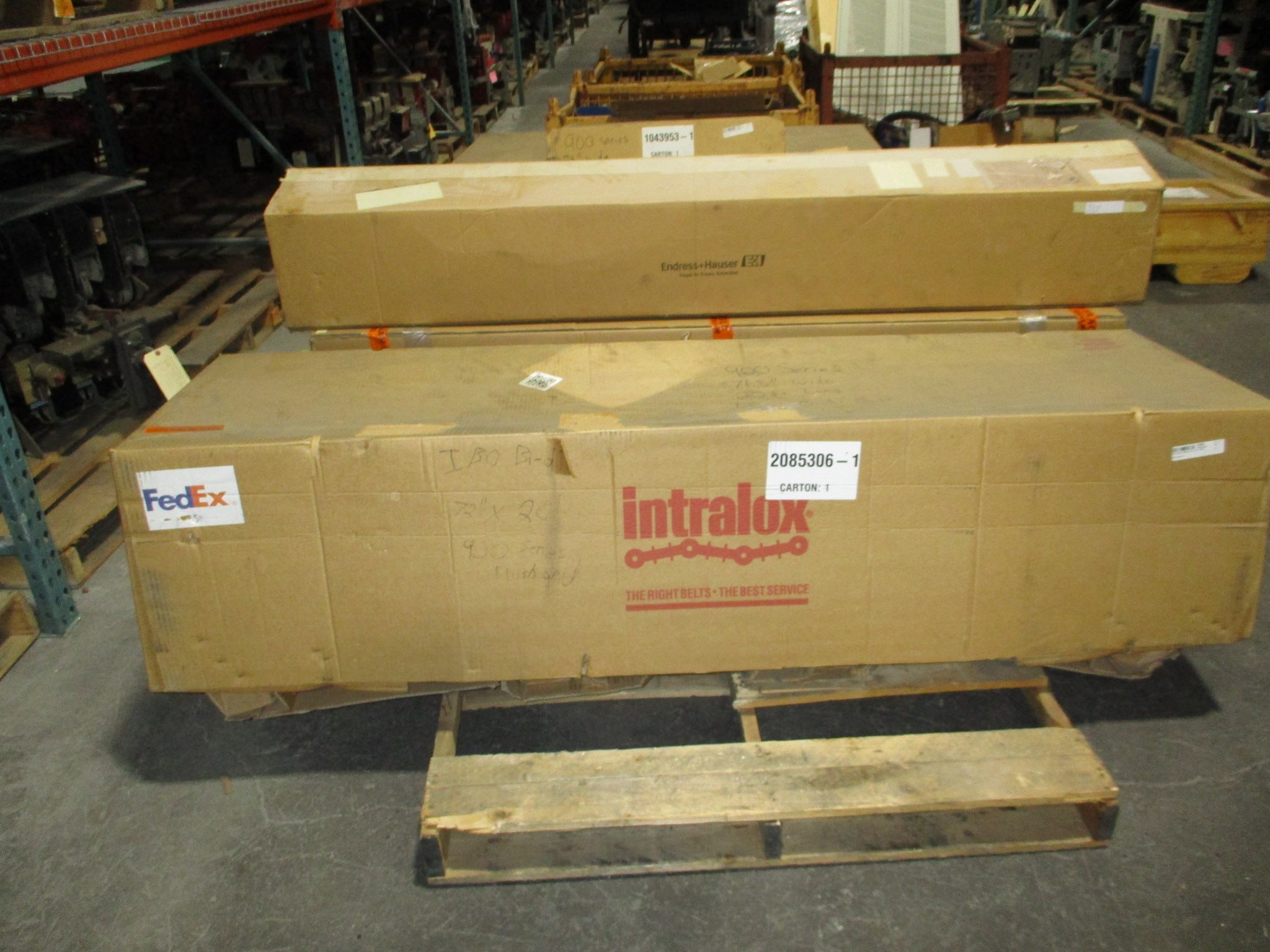 Intralox Series 900 Flush Grid Belt 5465/53302704 Width: 71.8in Length: 20.03ft