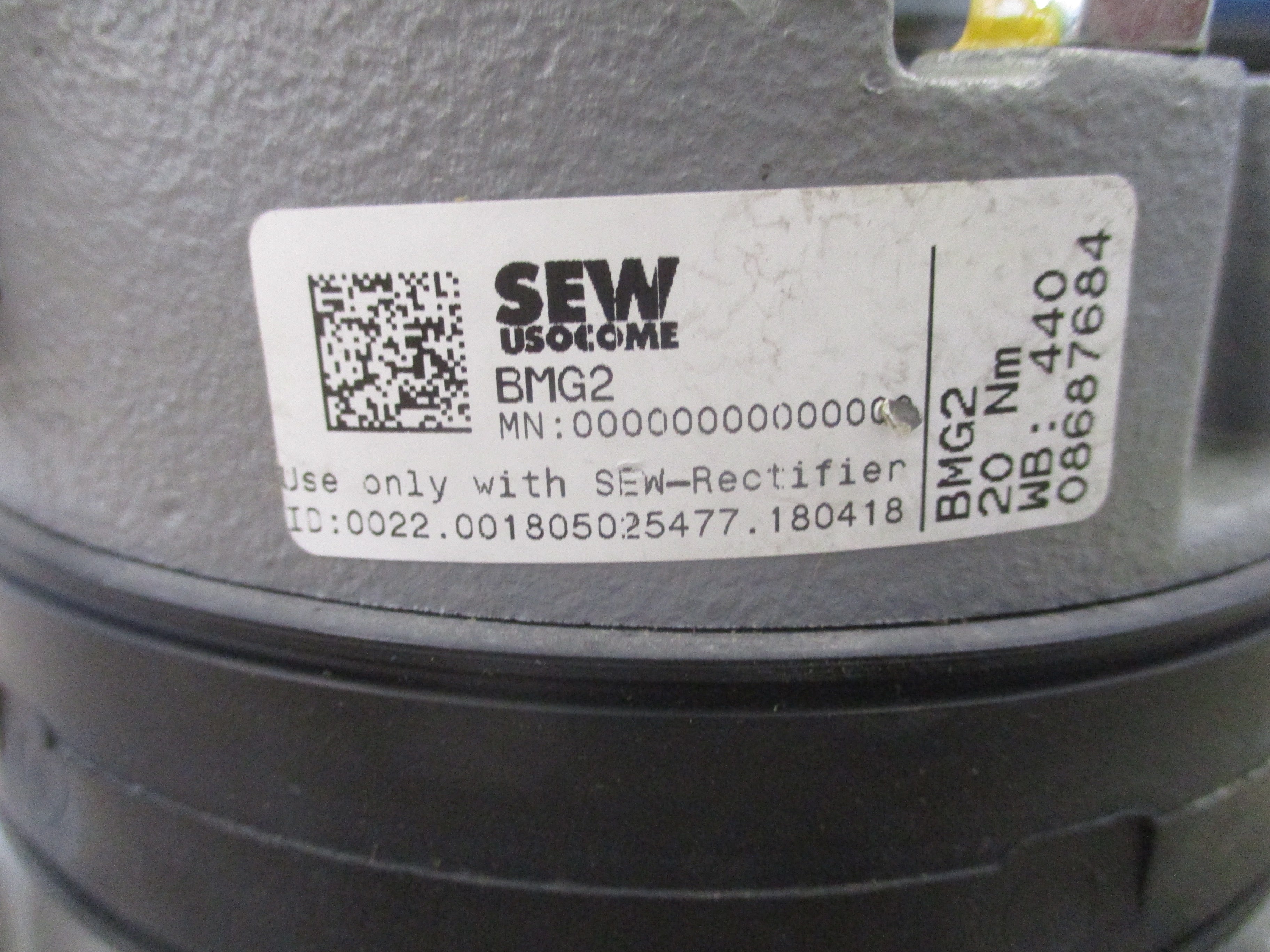 Sew Motor Brake BMG2 20Nm New Surplus